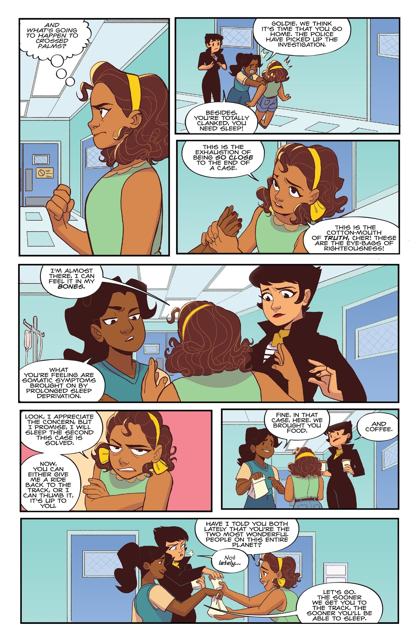 Read online Goldie Vance comic -  Issue # _TPB 3 - 87