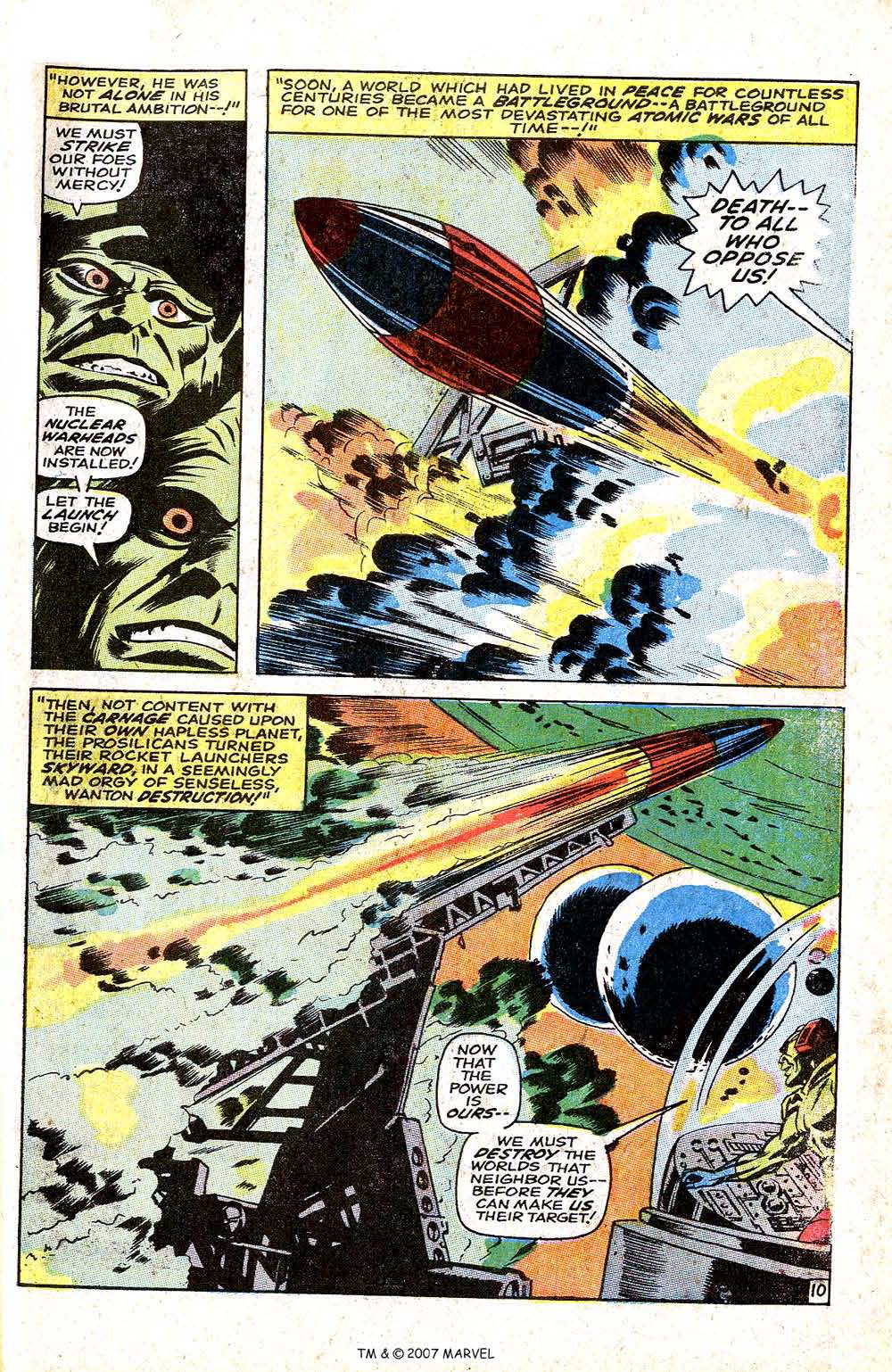 Read online Silver Surfer (1968) comic -  Issue #1 - 61
