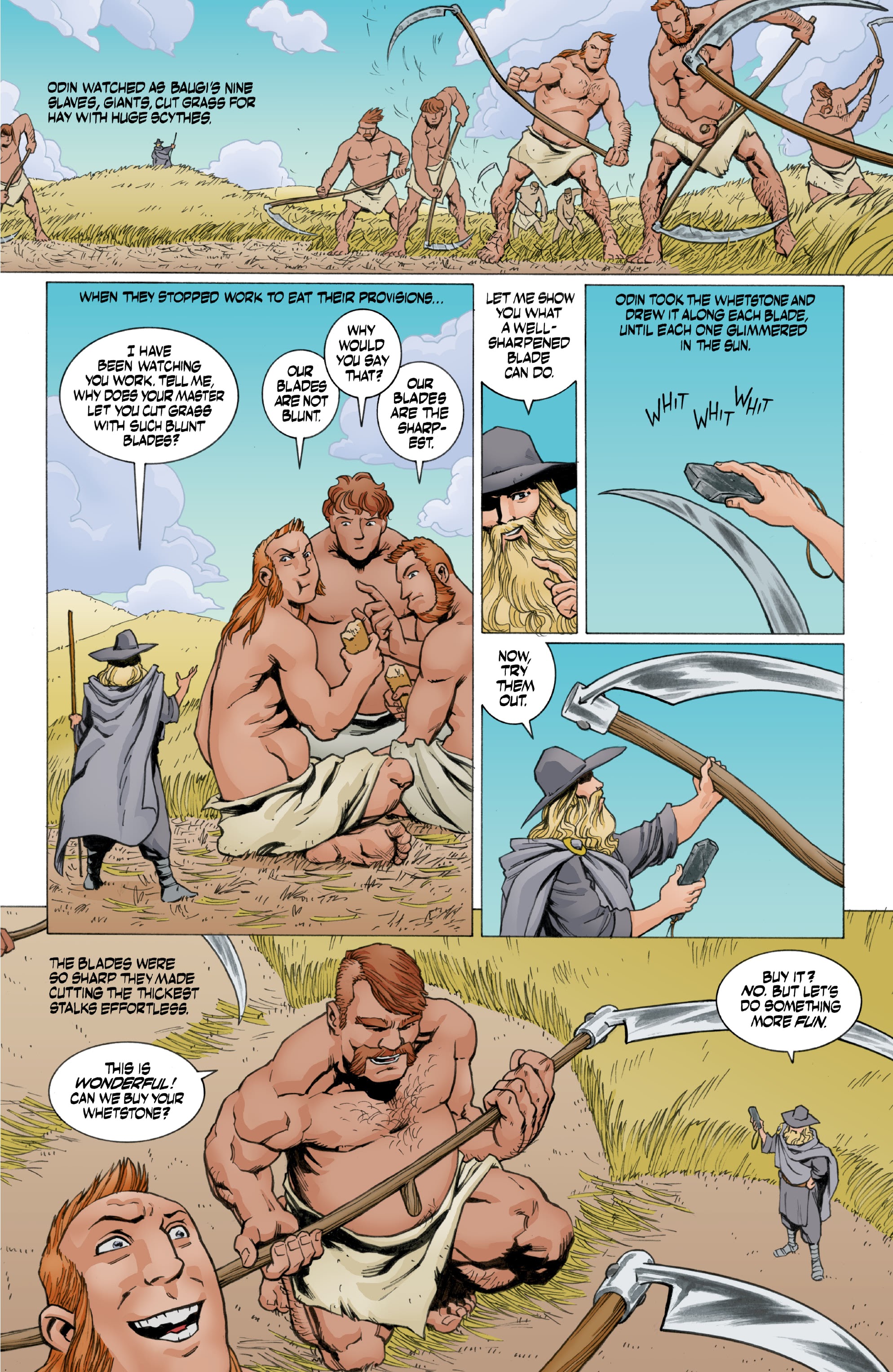 Read online Norse Mythology II comic -  Issue #1 - 19