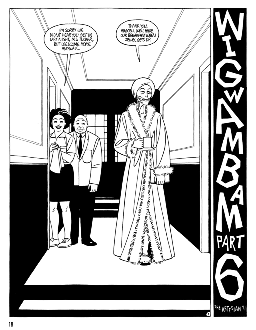 Read online Love and Rockets (1982) comic -  Issue #38 - 20