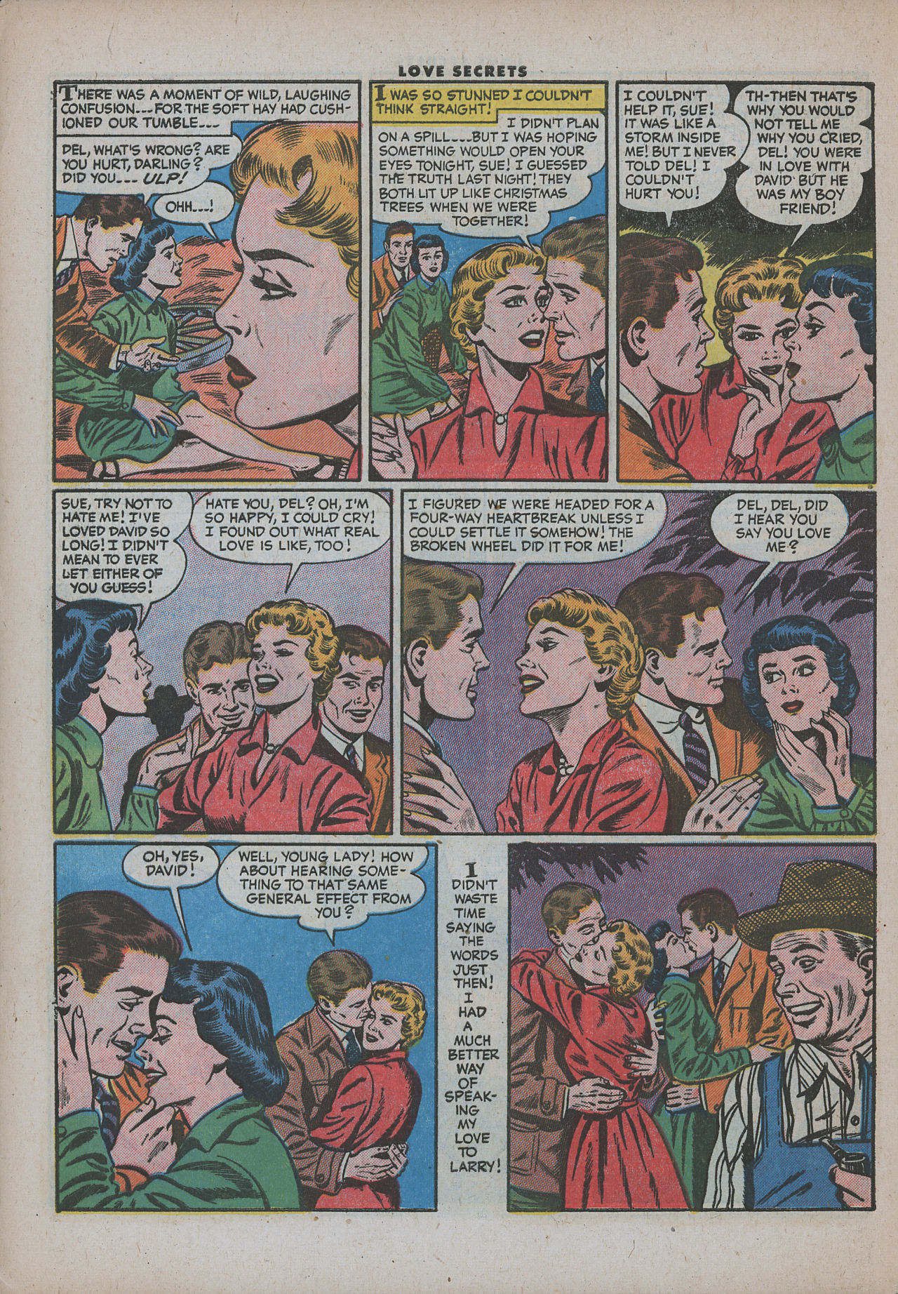 Read online Love Secrets (1953) comic -  Issue #56 - 32