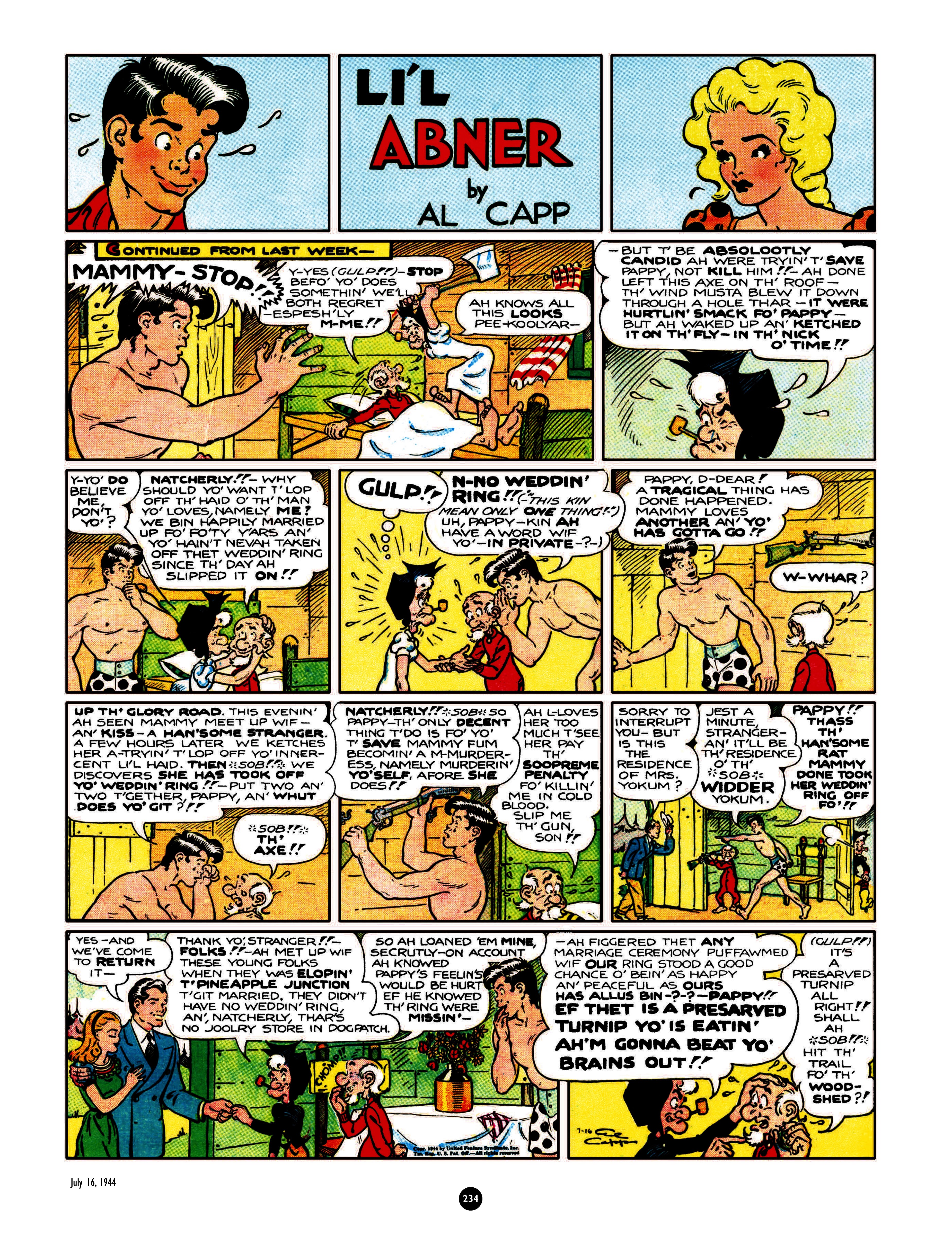 Read online Al Capp's Li'l Abner Complete Daily & Color Sunday Comics comic -  Issue # TPB 5 (Part 3) - 36