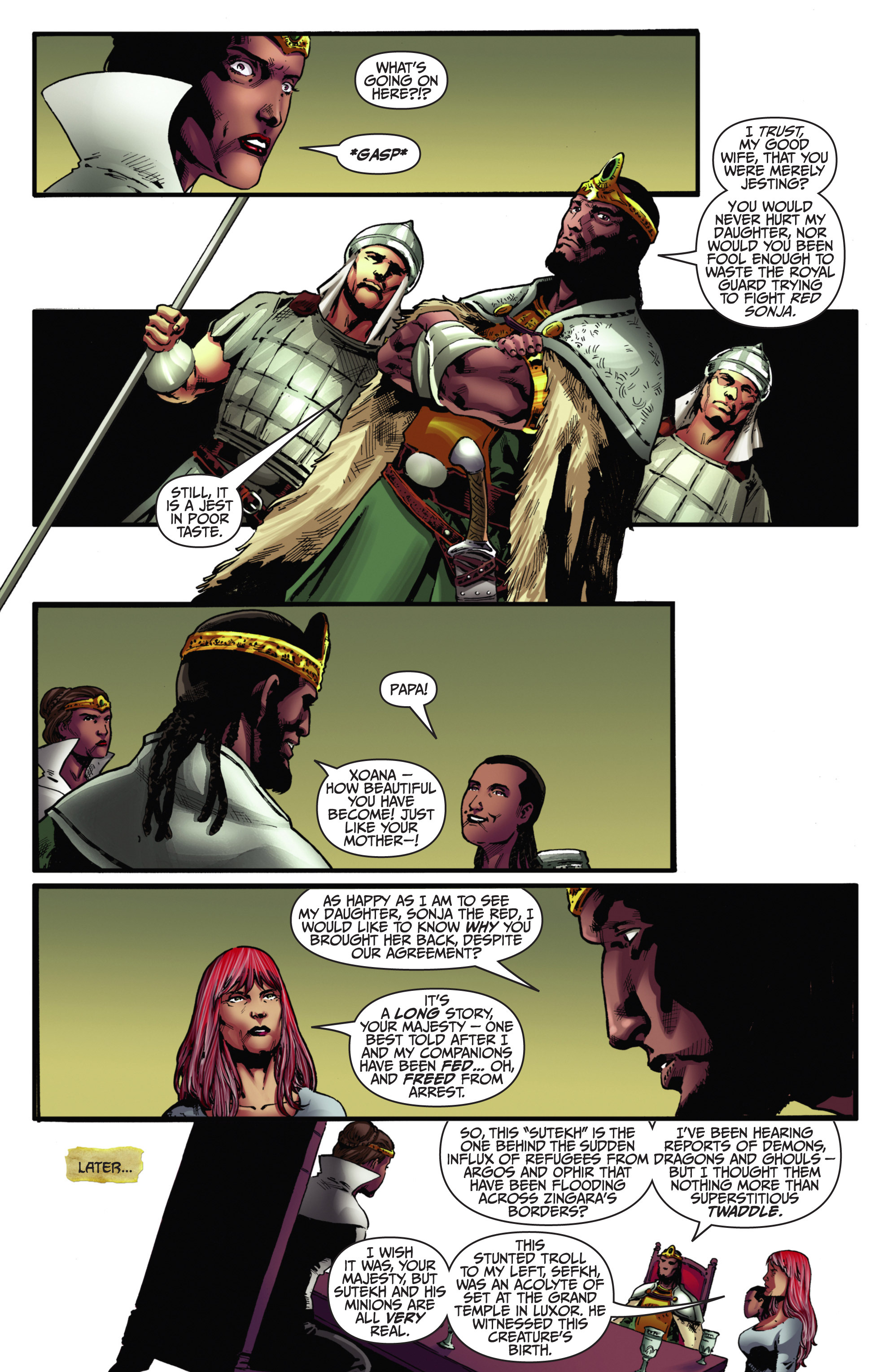Read online Red Sonja: Vulture's Circle comic -  Issue #3 - 12