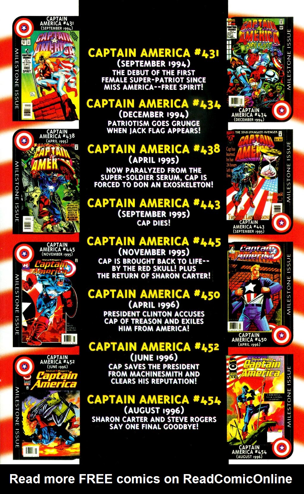Read online Captain America: The Legend comic -  Issue # Full - 40