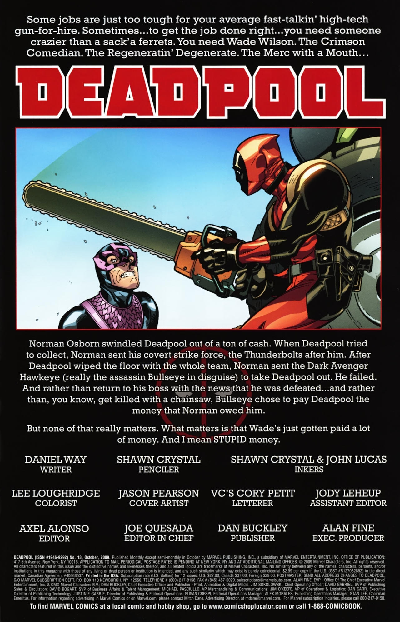 Read online Deadpool (2008) comic -  Issue #13 - 2