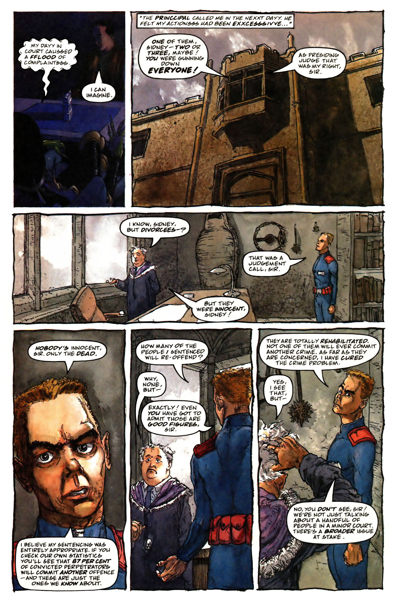 Read online Judge Dredd: The Megazine comic -  Issue #8 - 18
