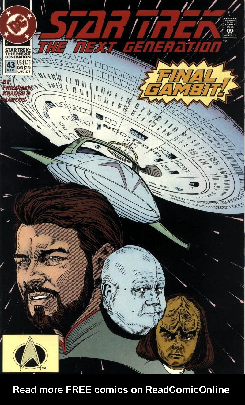Read online Star Trek: The Next Generation (1989) comic -  Issue #43 - 1