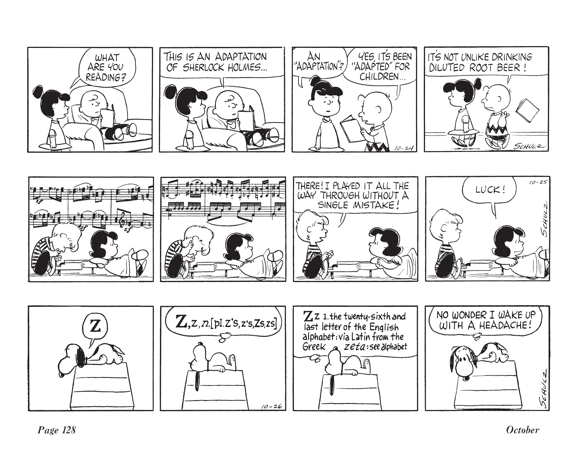 Read online The Complete Peanuts comic -  Issue # TPB 7 - 139