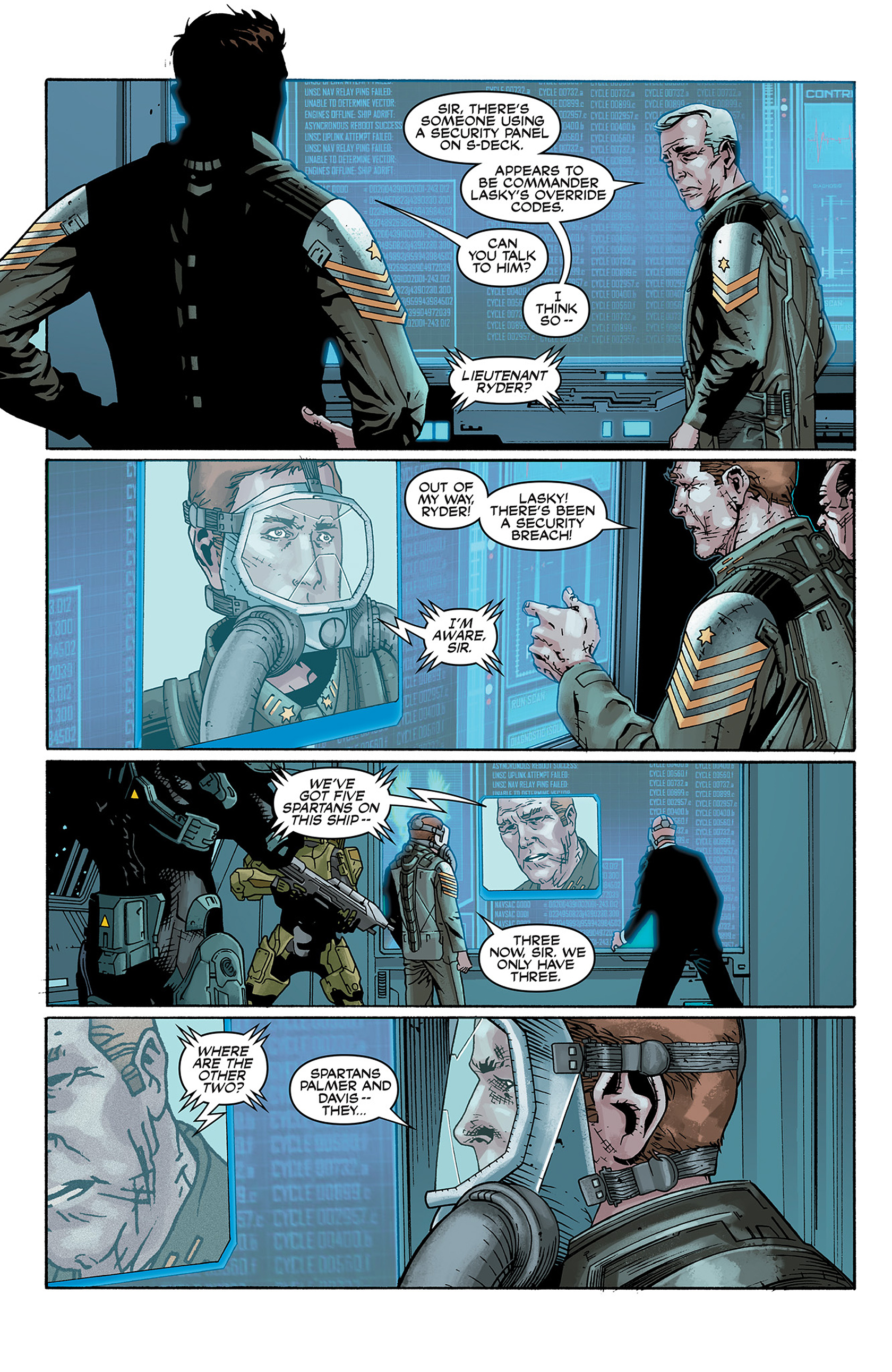 Read online Halo: Initiation comic -  Issue #3 - 12
