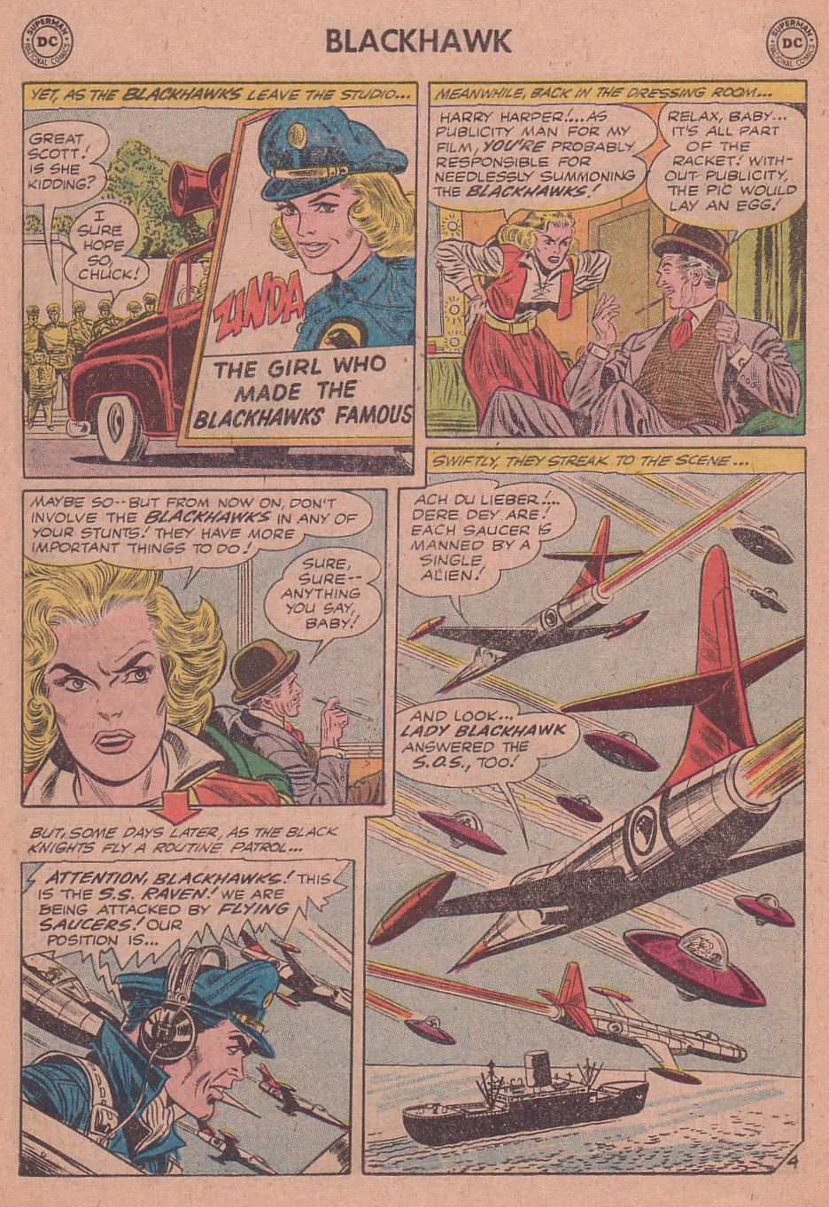 Read online Blackhawk (1957) comic -  Issue #147 - 6