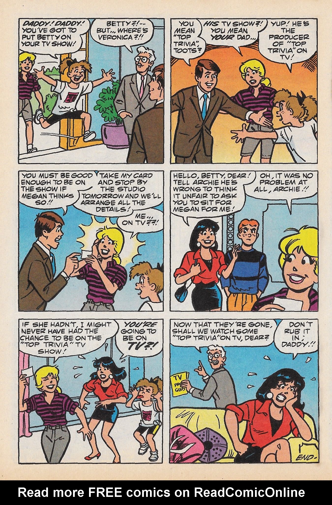 Read online Betty and Veronica Digest Magazine comic -  Issue #77 - 56