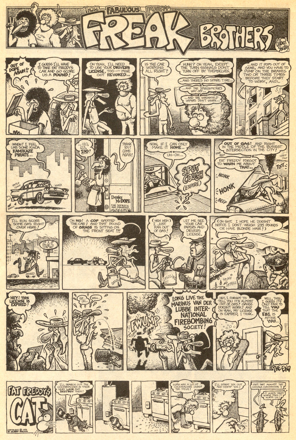 The Fabulous Furry Freak Brothers issue 1 - Page 44