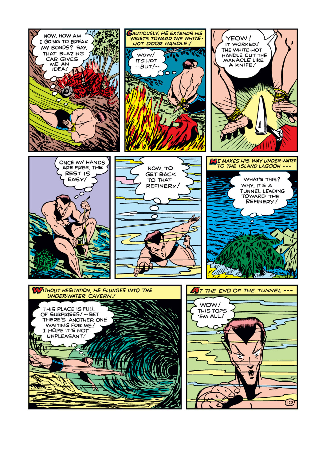 Read online The Human Torch (1940) comic -  Issue #6 - 55