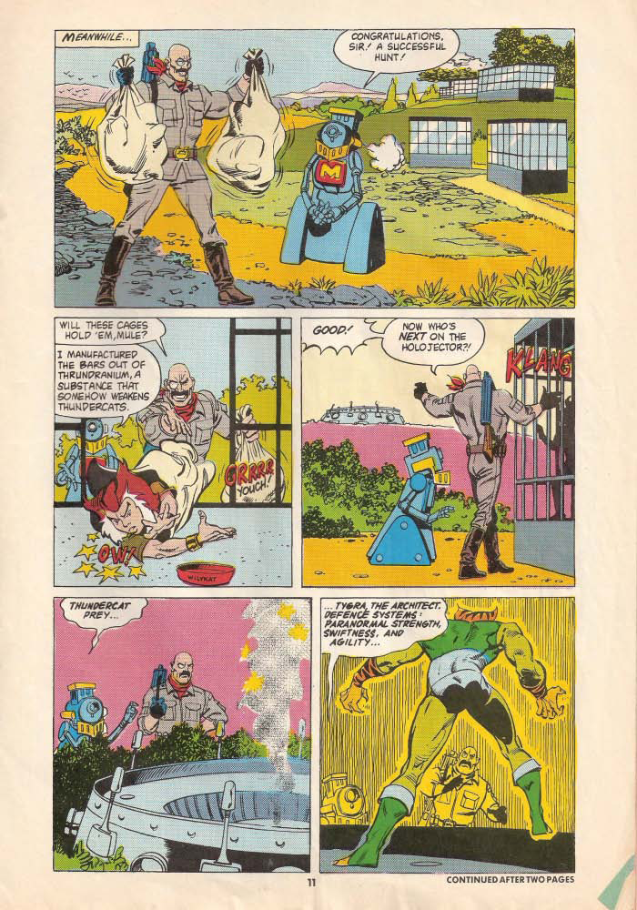 Read online ThunderCats (1987) comic -  Issue #27 - 11