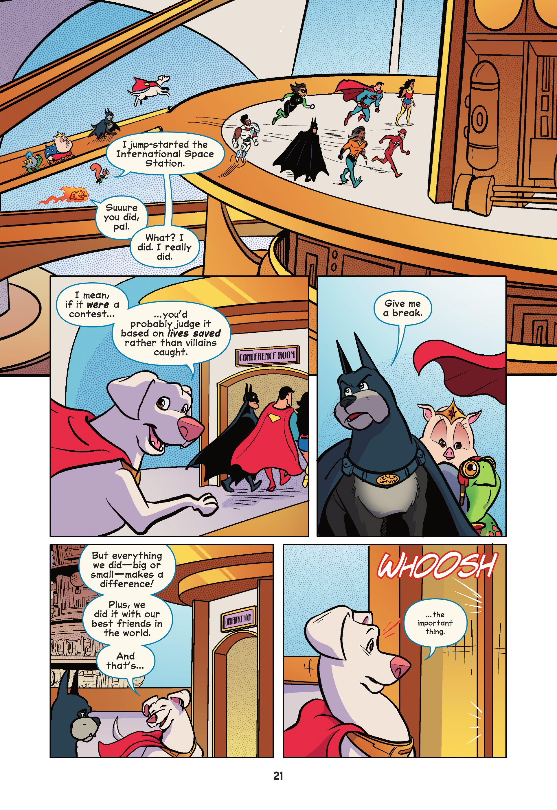 Read online DC League of Super-Pets: The Great Mxy-Up comic -  Issue # TPB (Part 1) - 19