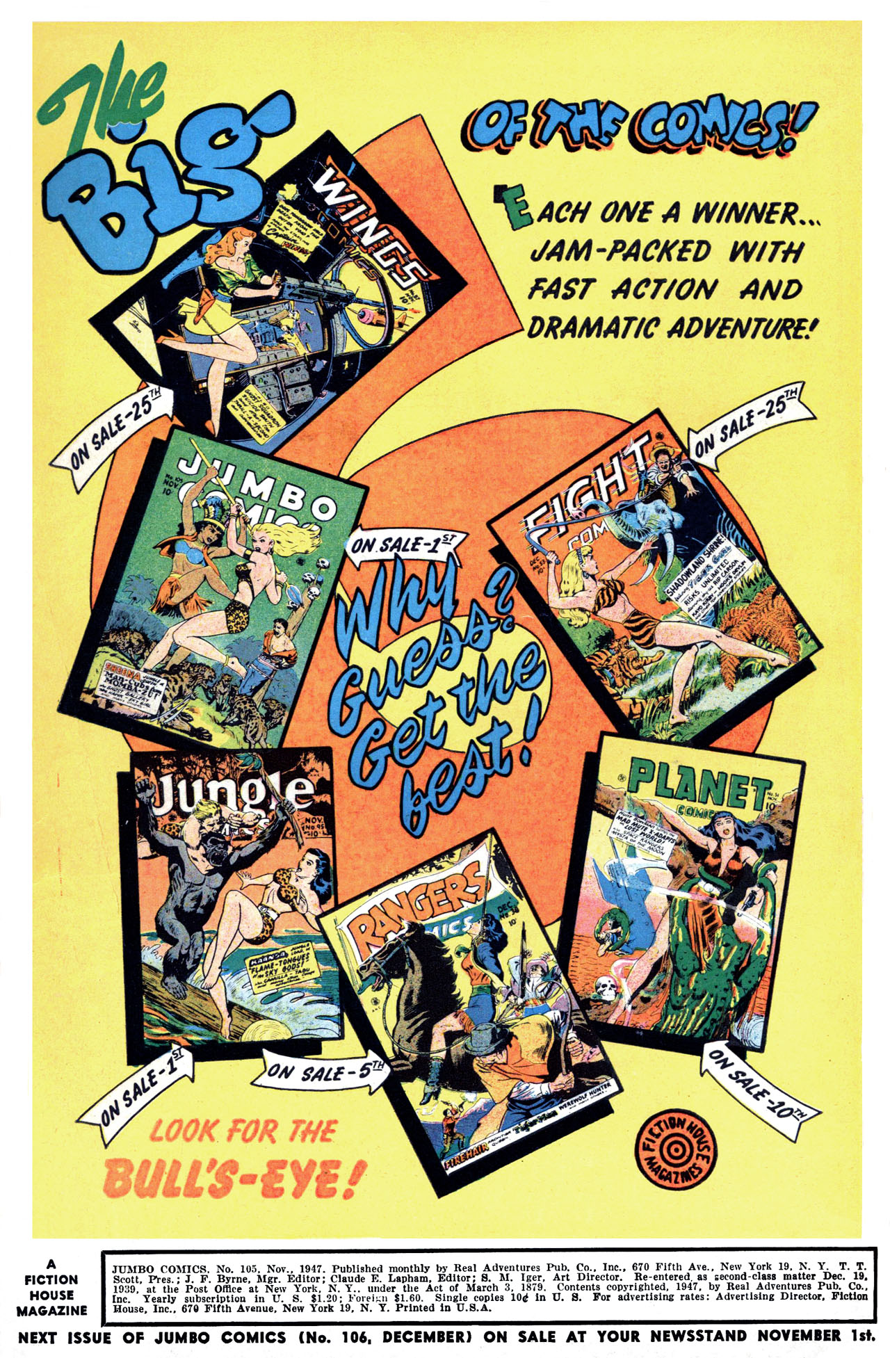 Read online Jumbo Comics comic -  Issue #105 - 2