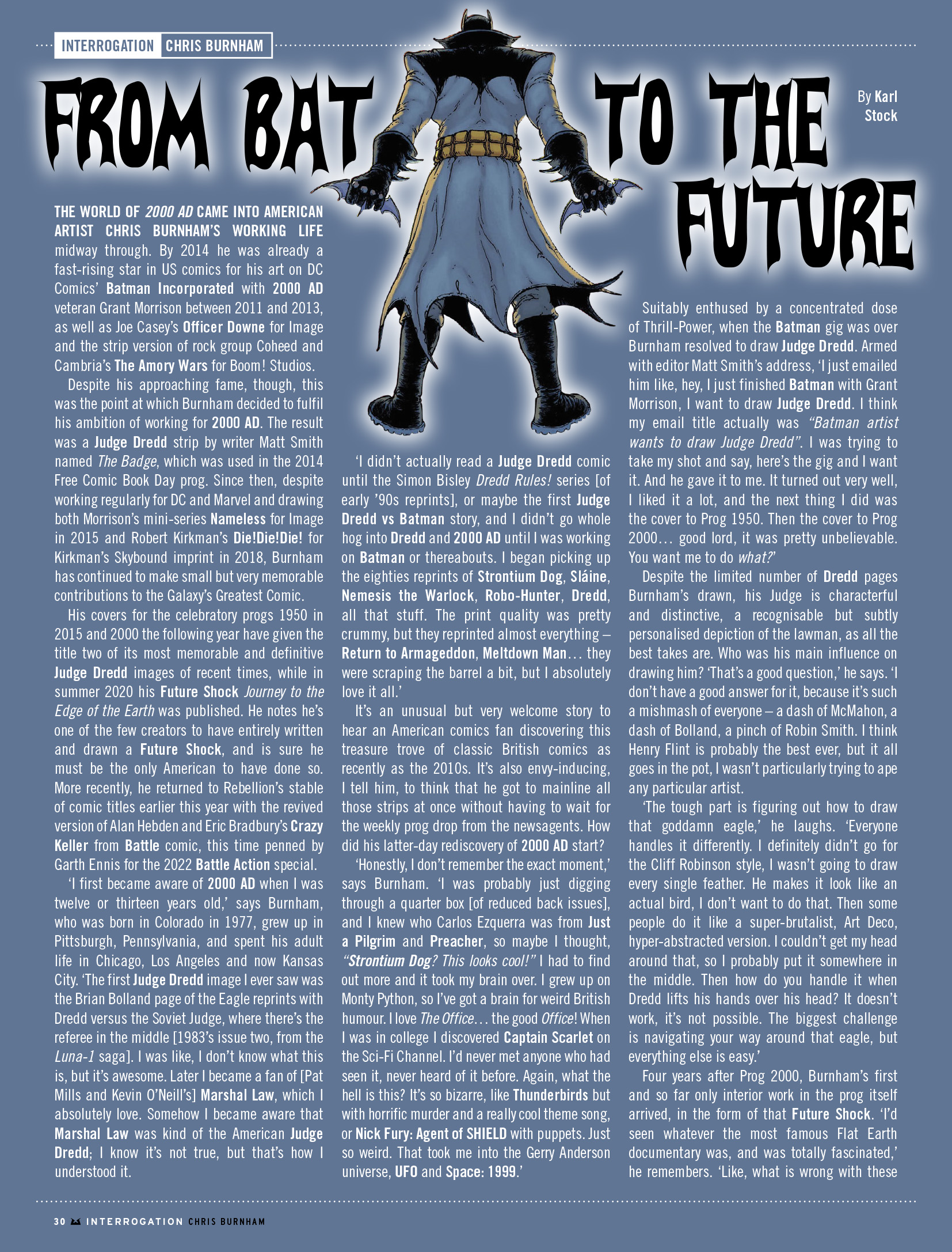 Read online Judge Dredd Megazine (Vol. 5) comic -  Issue #449 - 30