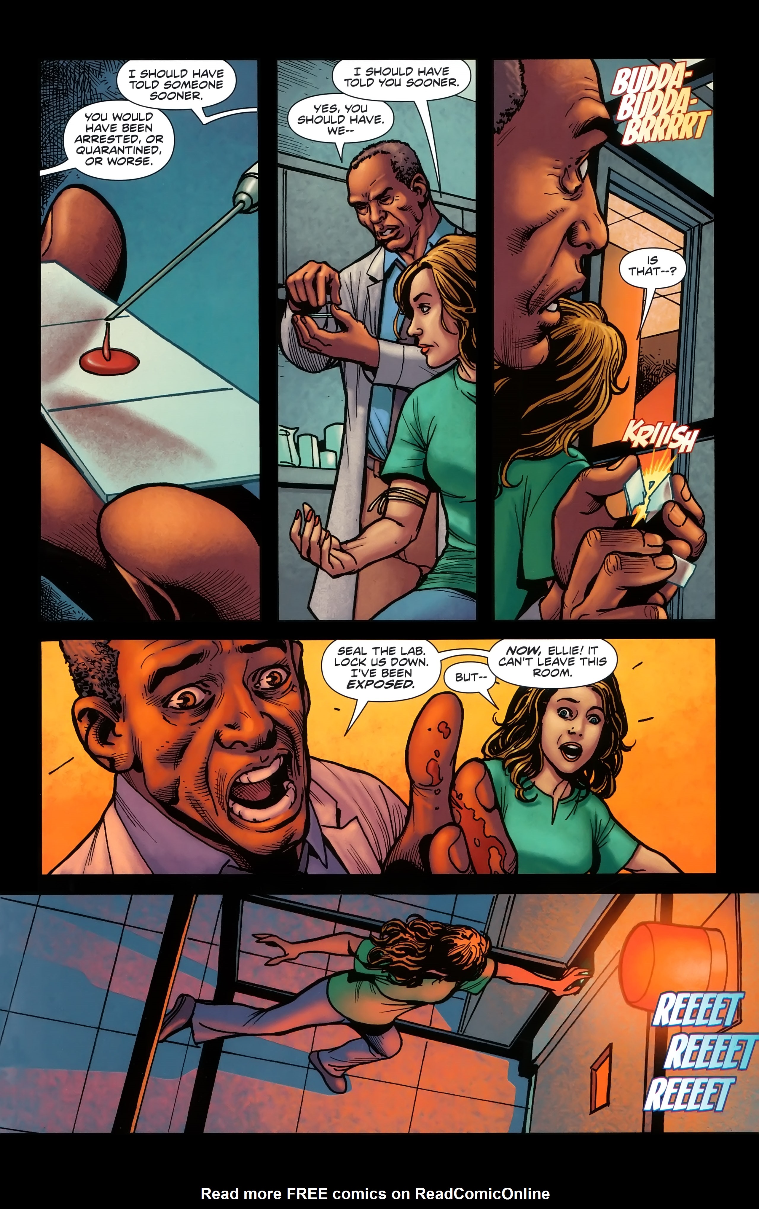 Read online Dawn of the Planet of the Apes:Contagion comic -  Issue # Full - 14