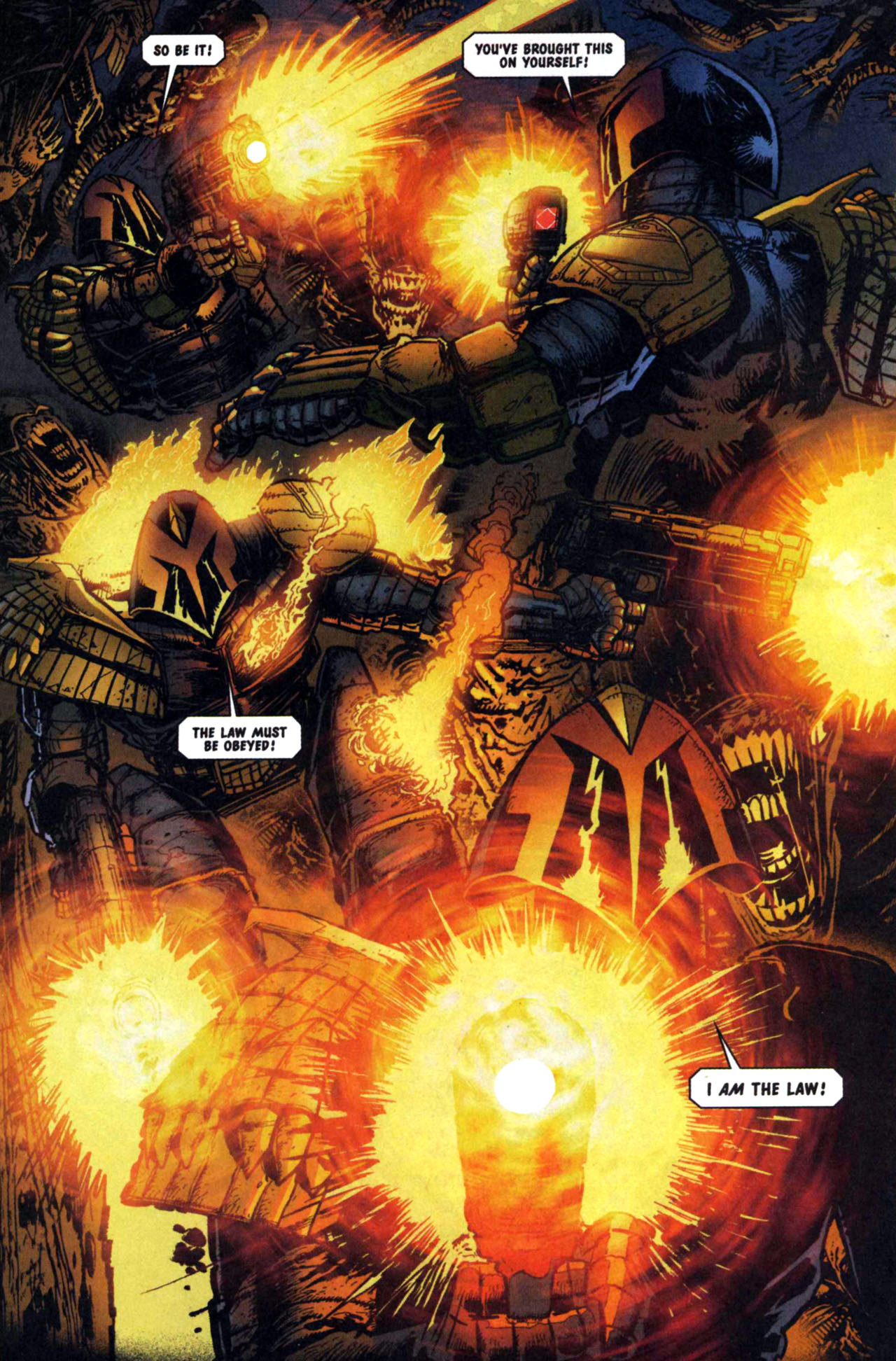 Read online Judge Dredd Vs. Aliens:  Incubus comic -  Issue #3 - 24