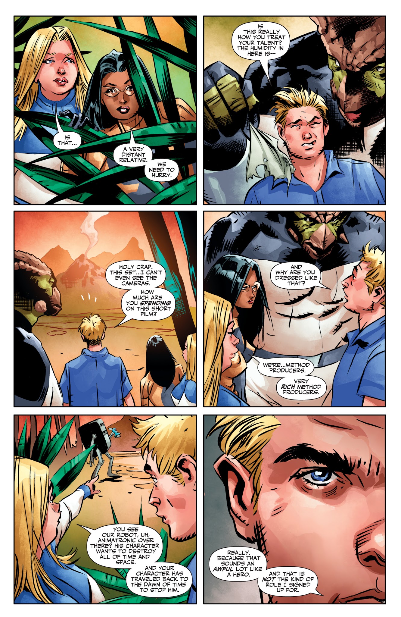 Read online Faith and the Future Force comic -  Issue #4 - 12