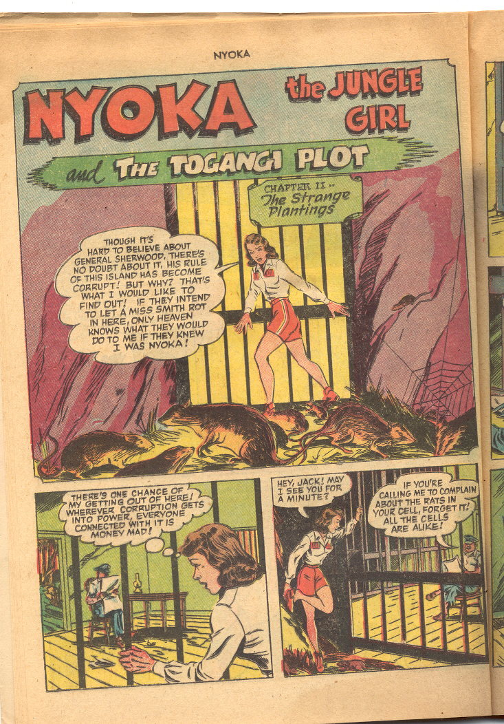 Read online Nyoka the Jungle Girl (1945) comic -  Issue #65 - 16