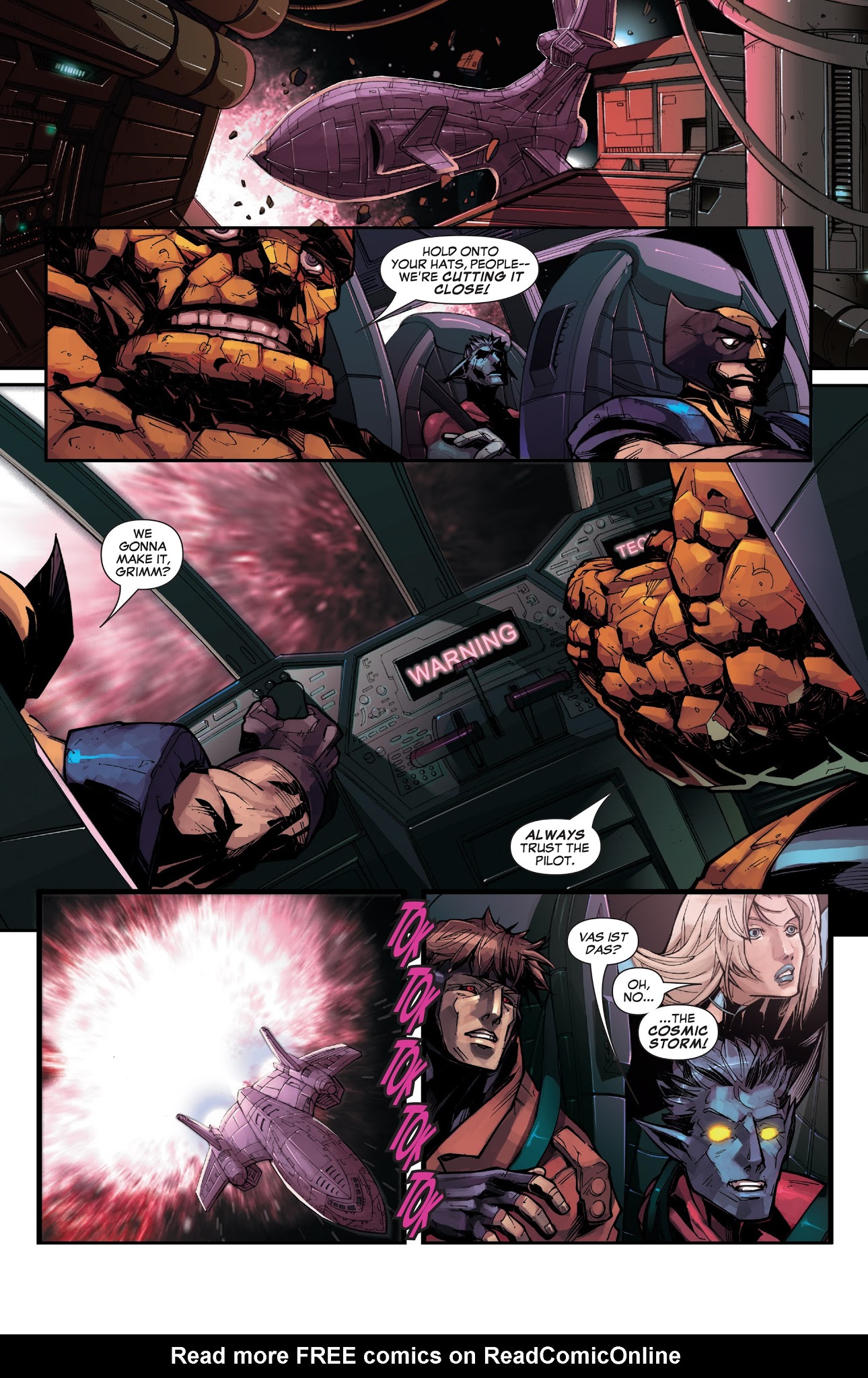 Read online X-Men/Fantastic Four comic -  Issue #2 - 20