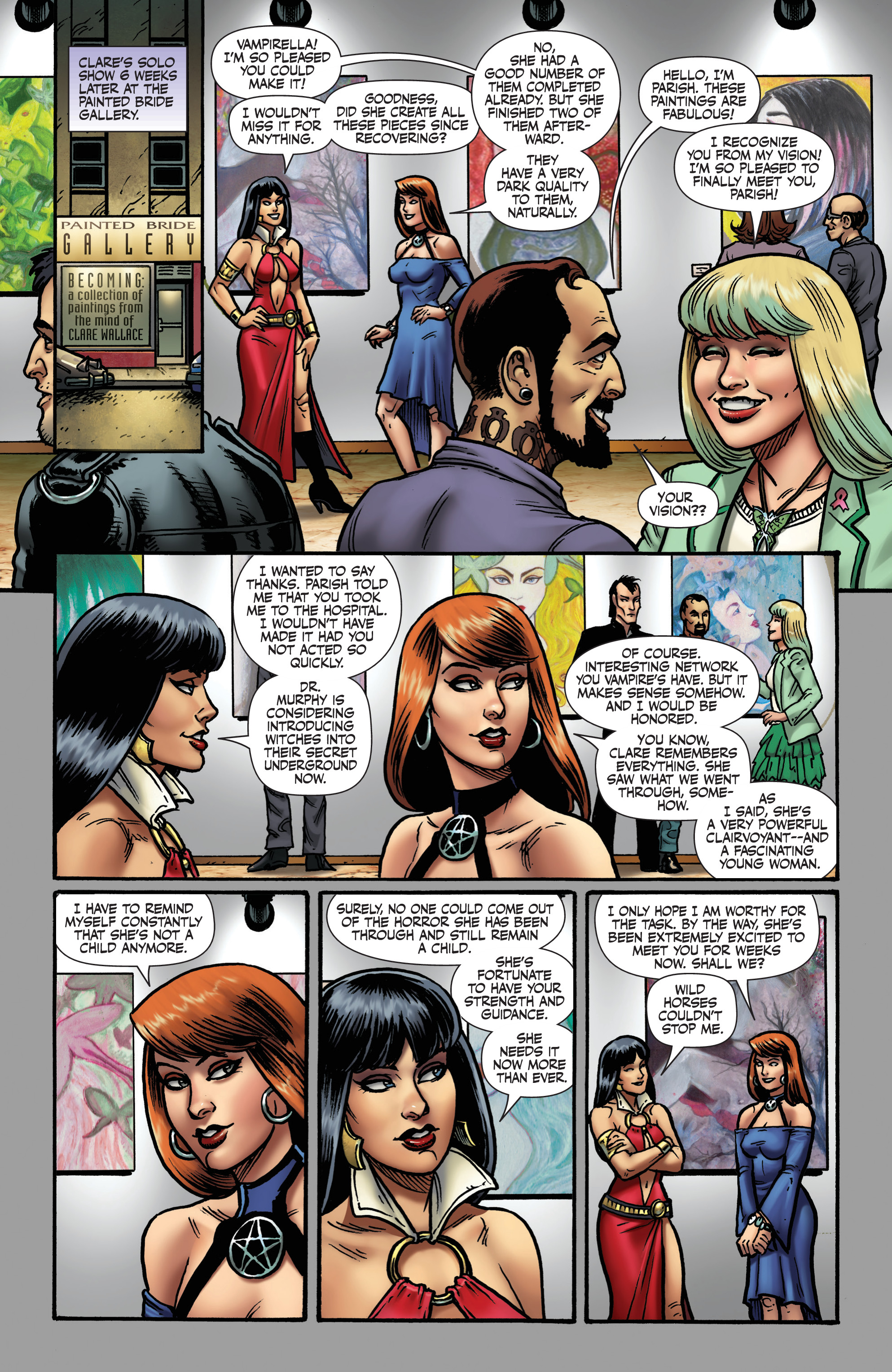 Read online Vampirella: Roses For the Dead comic -  Issue #4 - 19