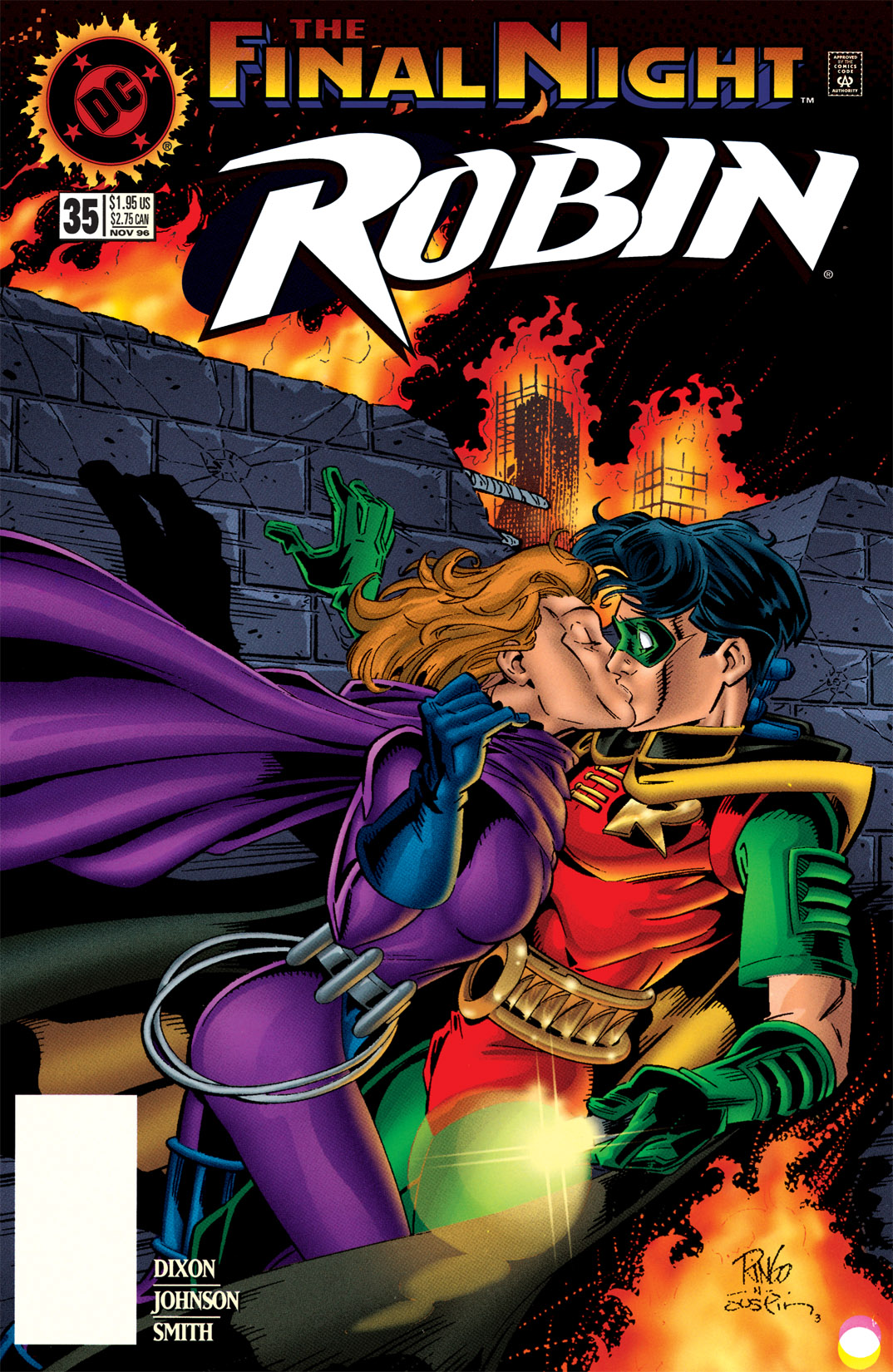 Read online Robin (1993) comic -  Issue #35 - 1