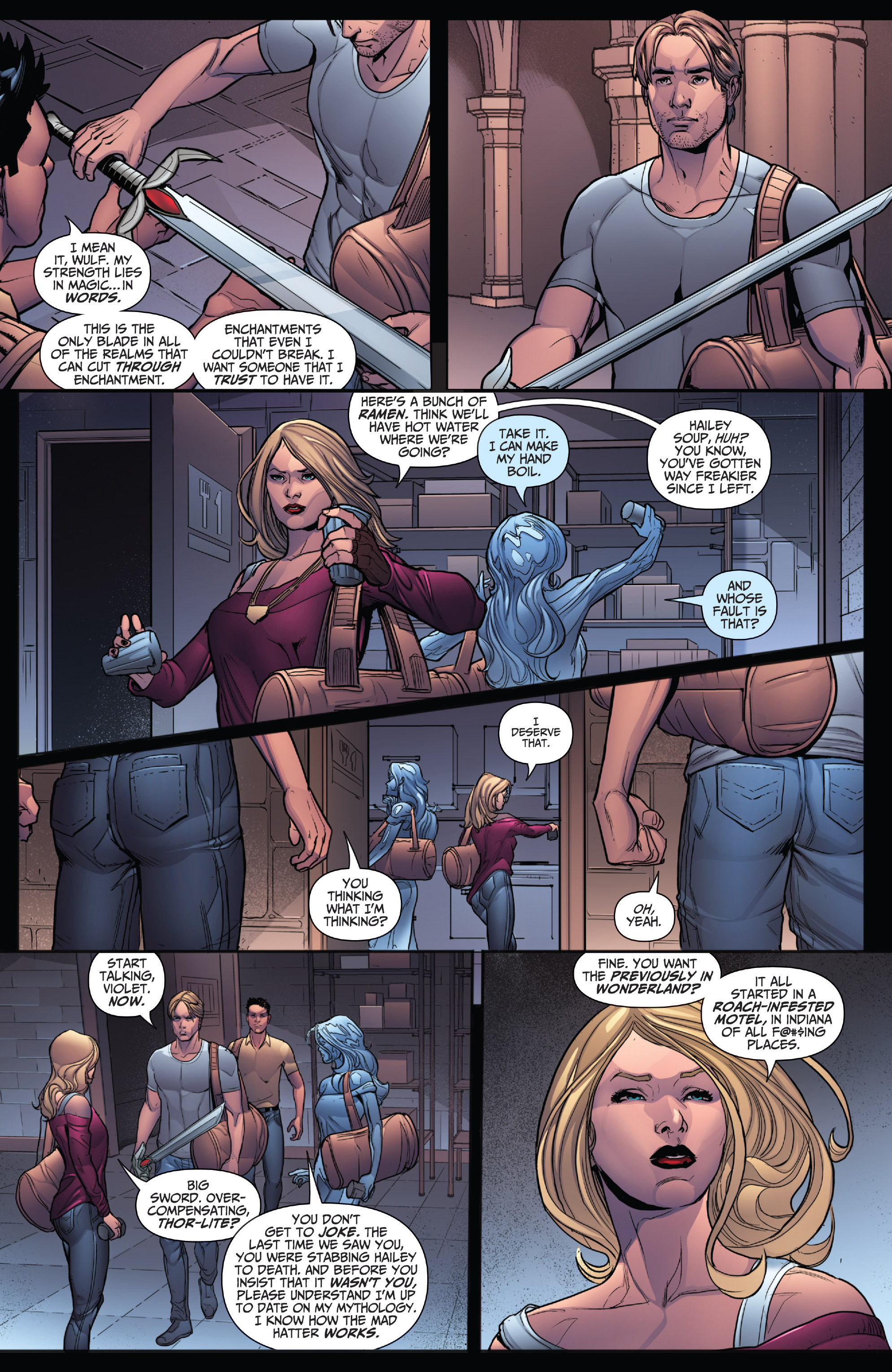 Read online Grimm Fairy Tales: Arcane Acre comic -  Issue # TPB 4 - 99