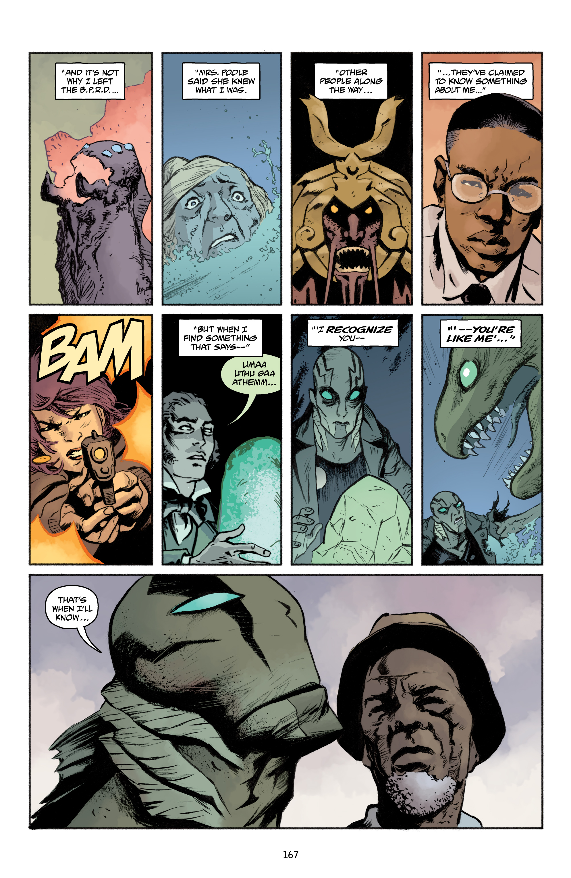 Read online Abe Sapien comic -  Issue # _TPB Dark and Terrible 2 (Part 2) - 68
