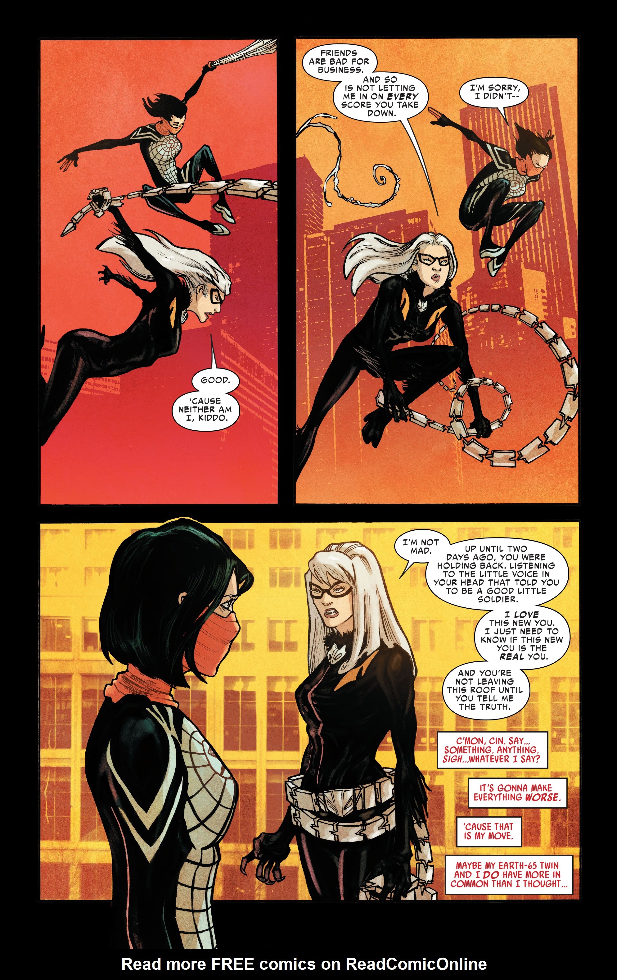 Read online Silk: Out of the Spider-Verse comic -  Issue # TPB 2 (Part 3) - 47