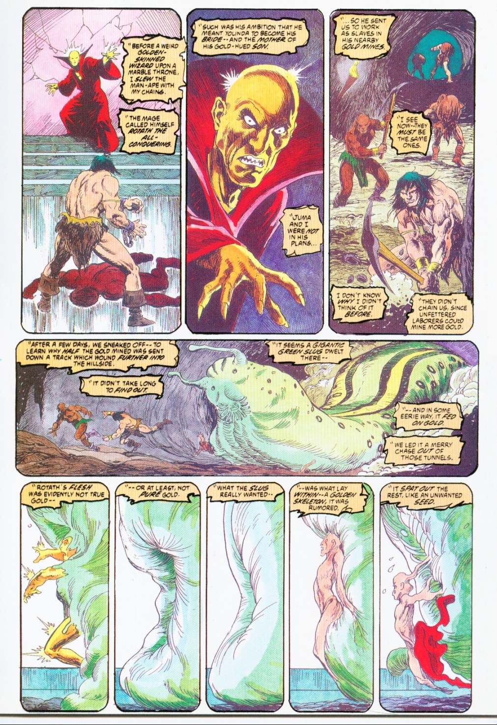 Read online Marvel Graphic Novel comic -  Issue #73 - Conan - The Ravagers Out of Time - 14