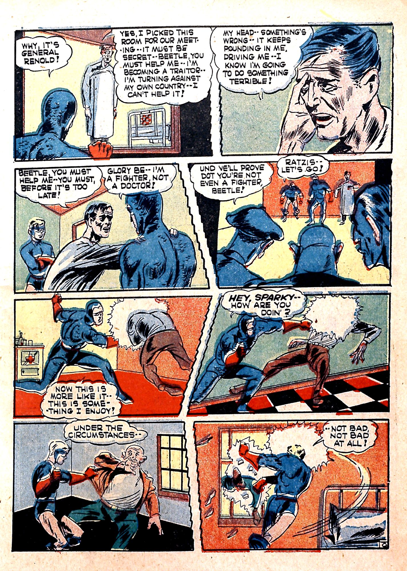 Read online The Blue Beetle comic -  Issue #17 - 11