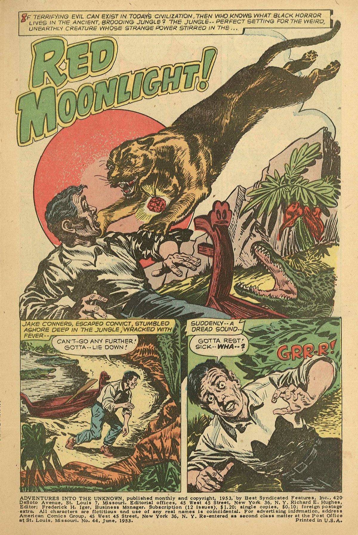 Read online Adventures Into The Unknown comic -  Issue #44 - 3