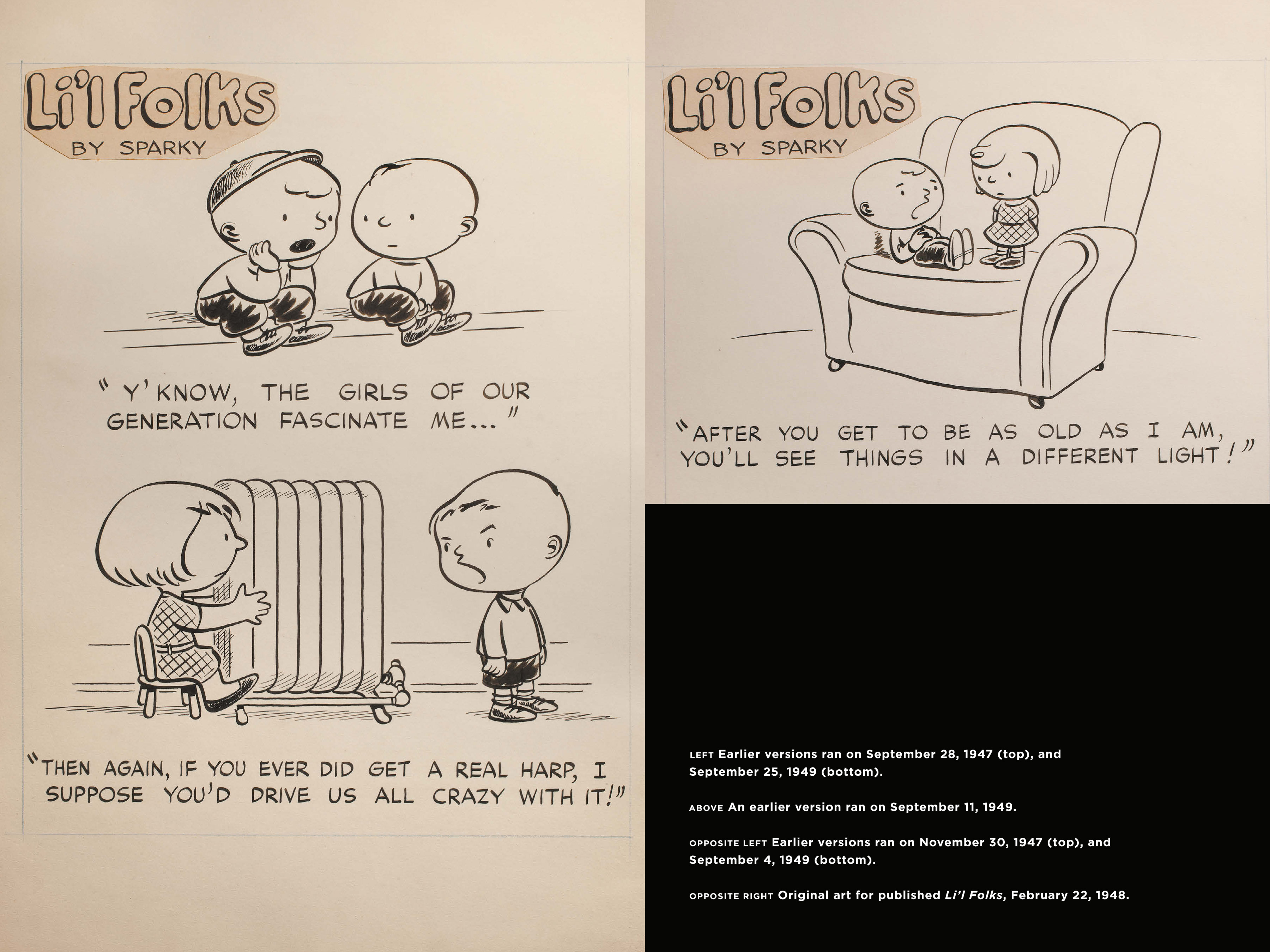 Read online Only What's Necessary: Charles M. Schulz and the Art of Peanuts comic -  Issue # TPB (Part 1) - 40