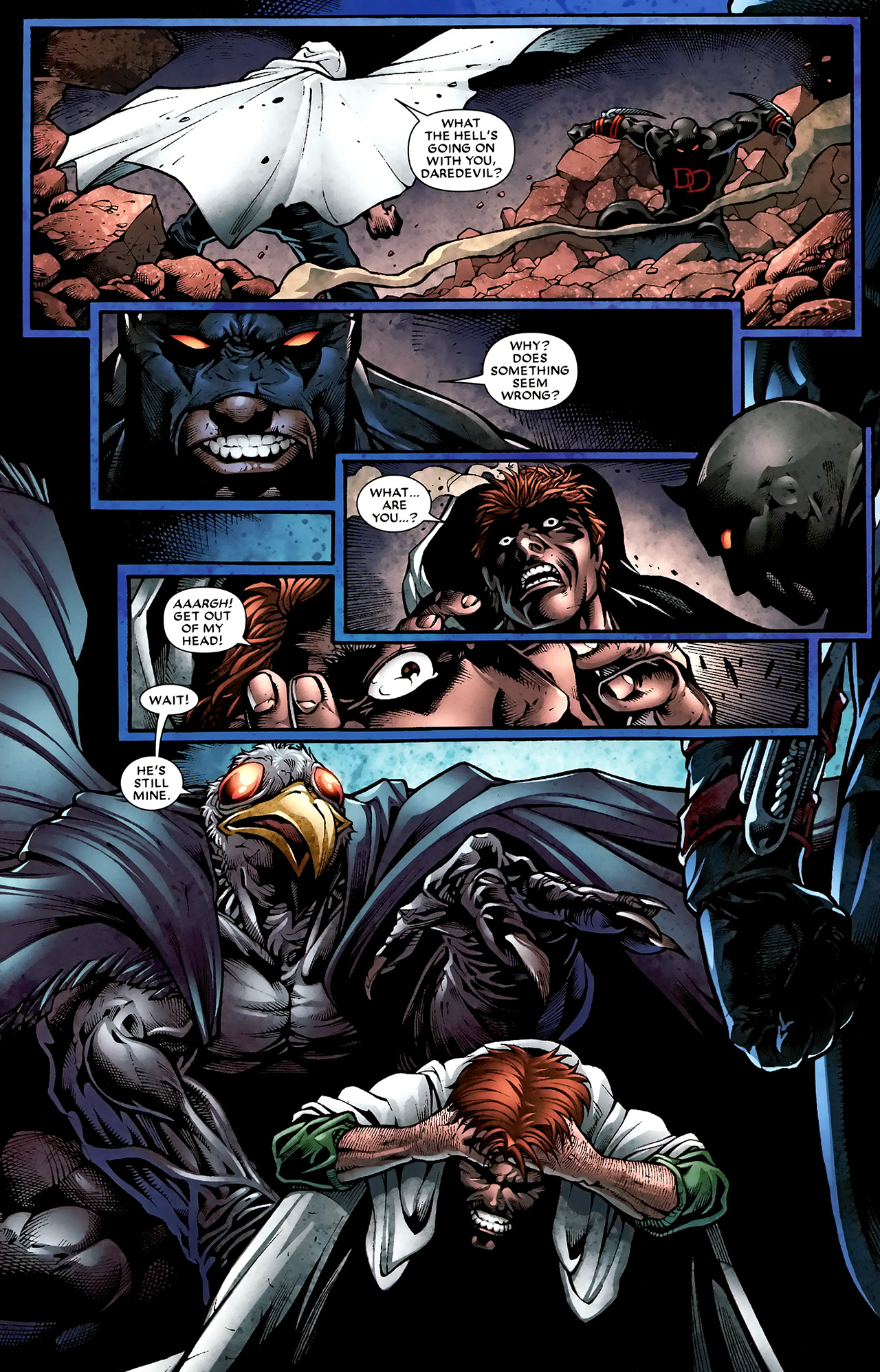 Read online Shadowland: Moon Knight comic -  Issue #2 - 8