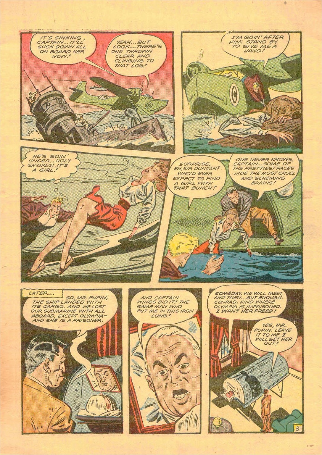 Read online Wings Comics comic -  Issue #99 - 5