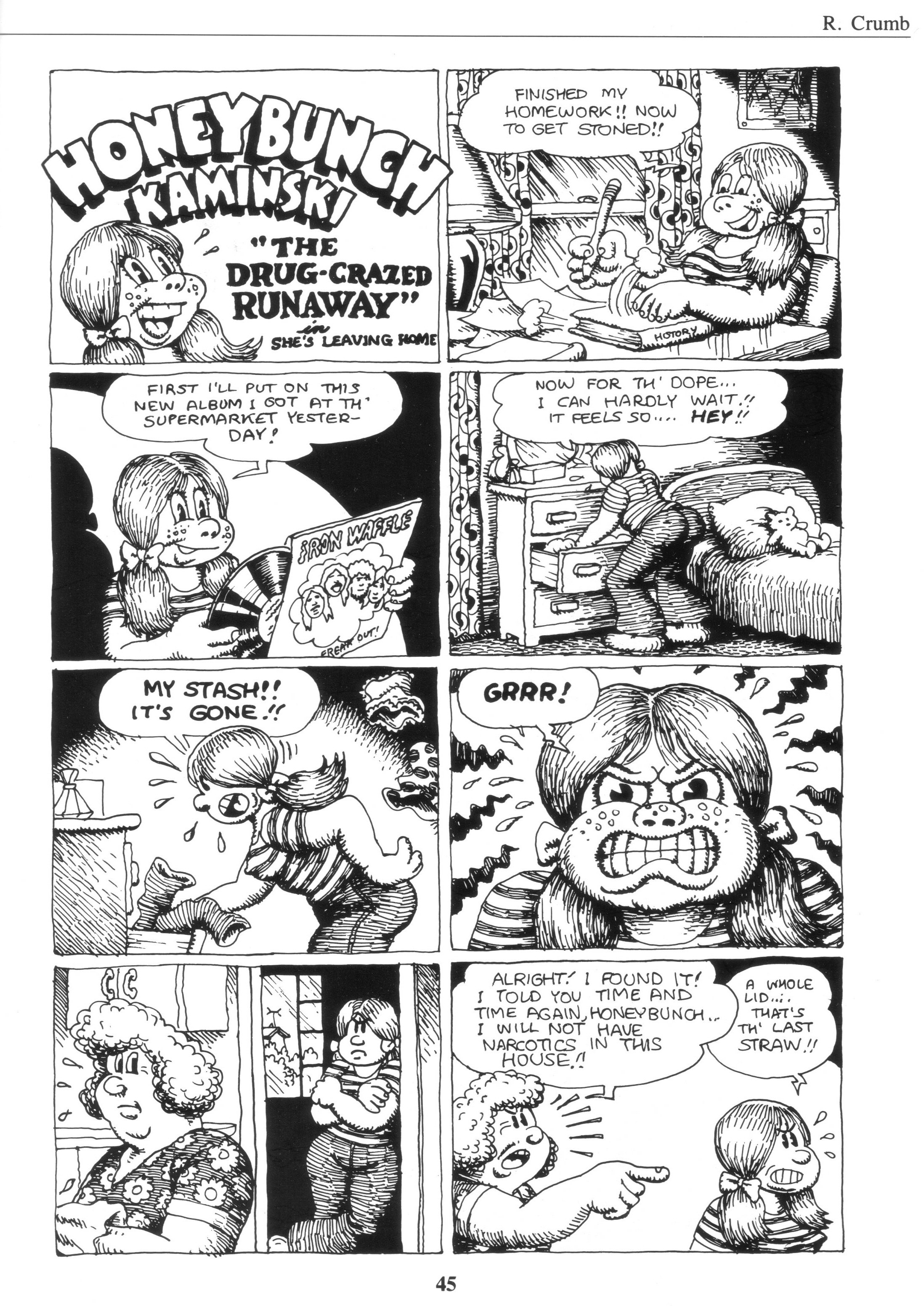 Read online The Complete Crumb Comics comic -  Issue # TPB 7 - 53