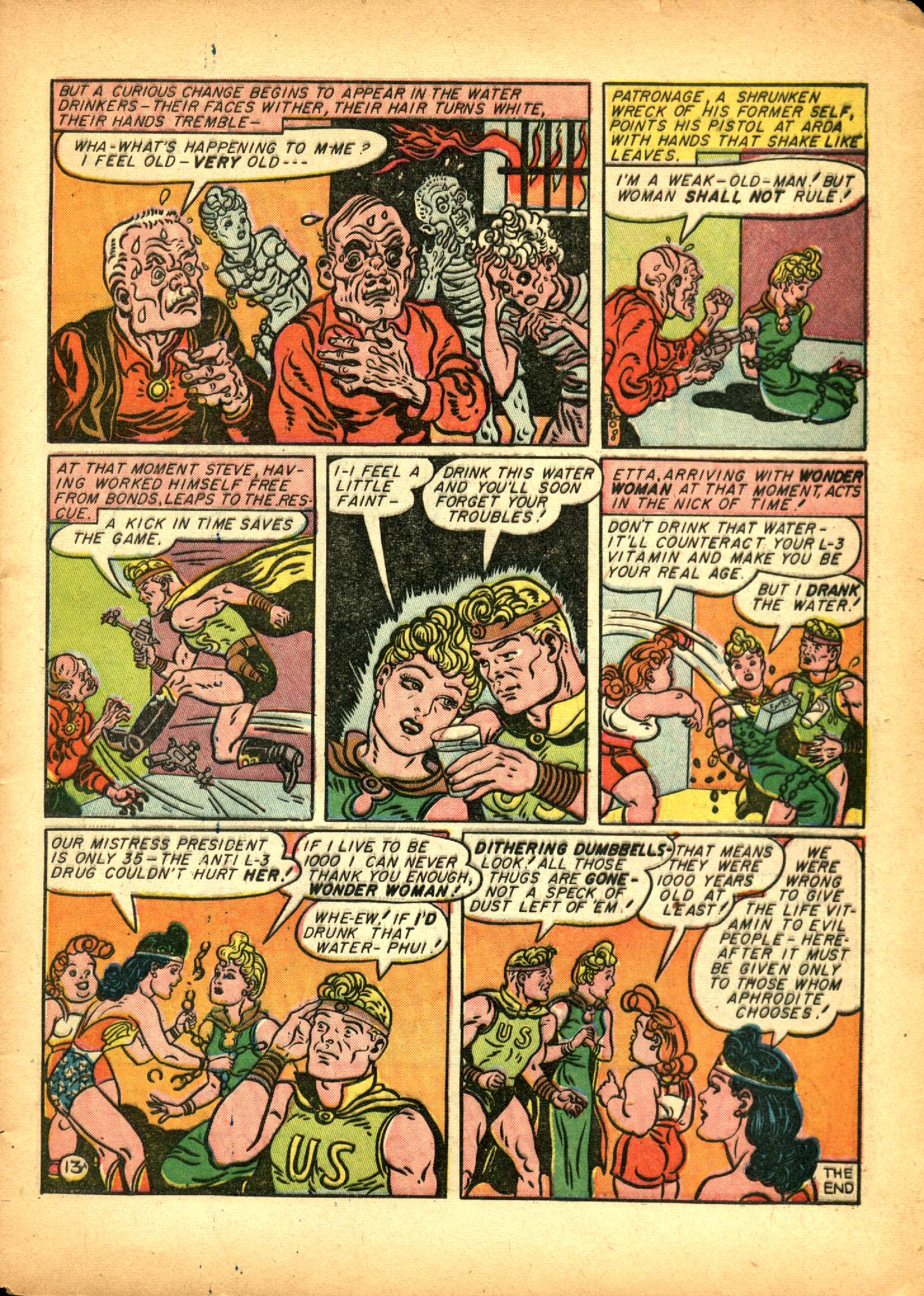 Read online Wonder Woman (1942) comic -  Issue #7 - 15
