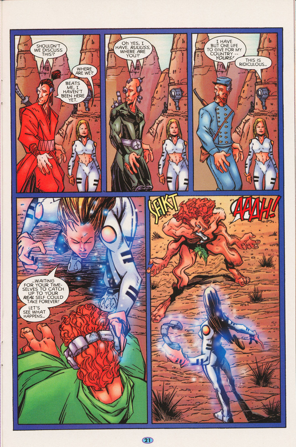 Read online Troublemakers comic -  Issue #2 - 18