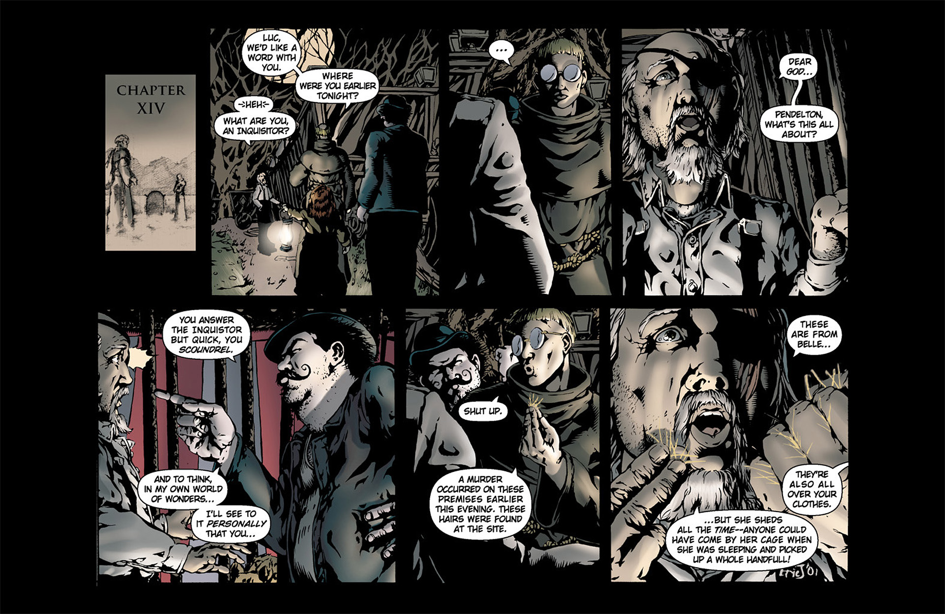 Read online Rex Mundi (2006) comic -  Issue # TPB 1 - 185