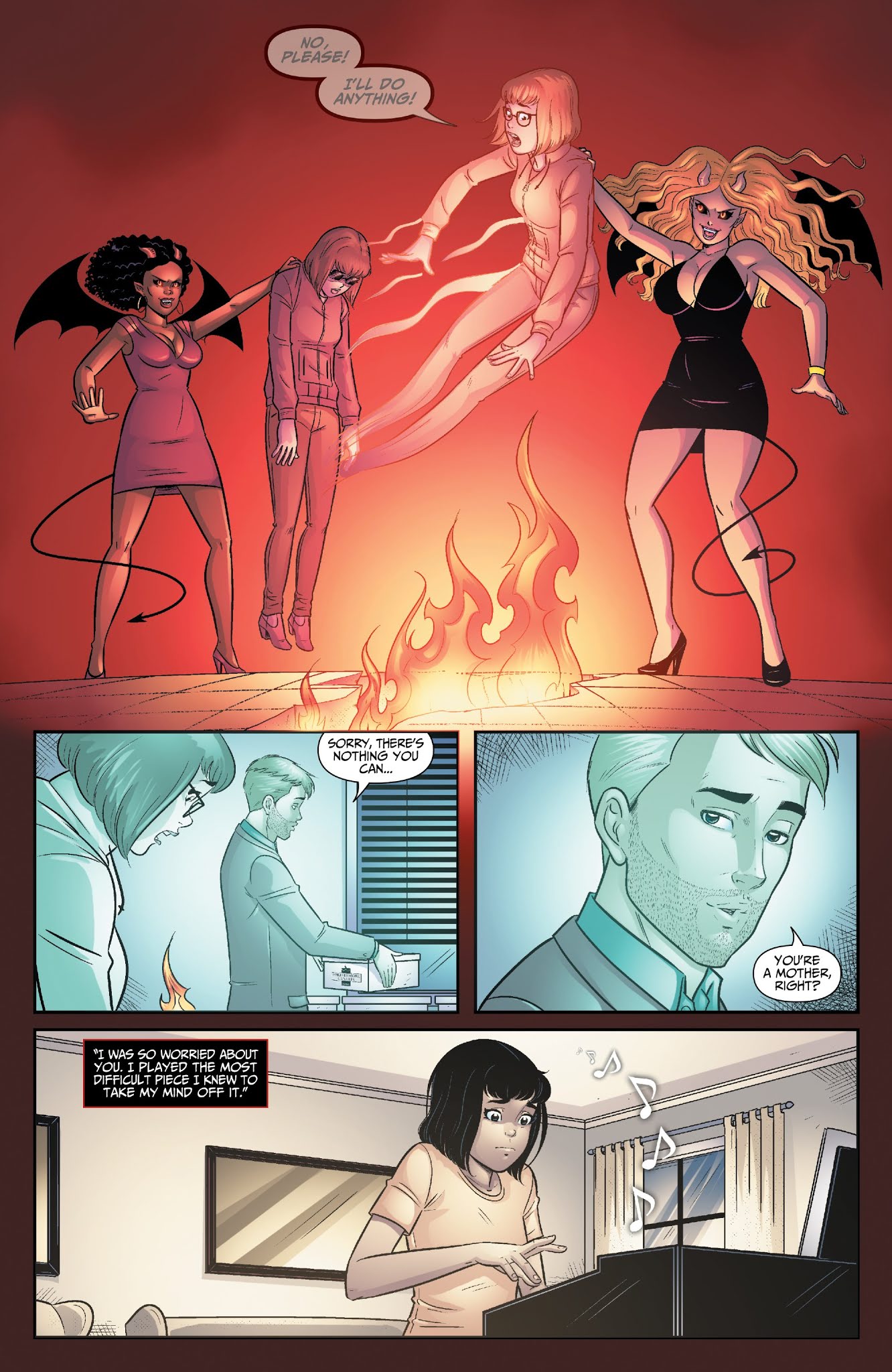 Read online Exorsisters comic -  Issue #2 - 21