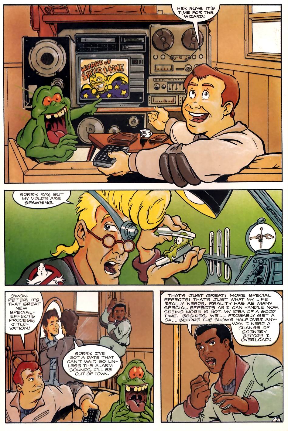 Read online Real Ghostbusters comic -  Issue #1 - 5