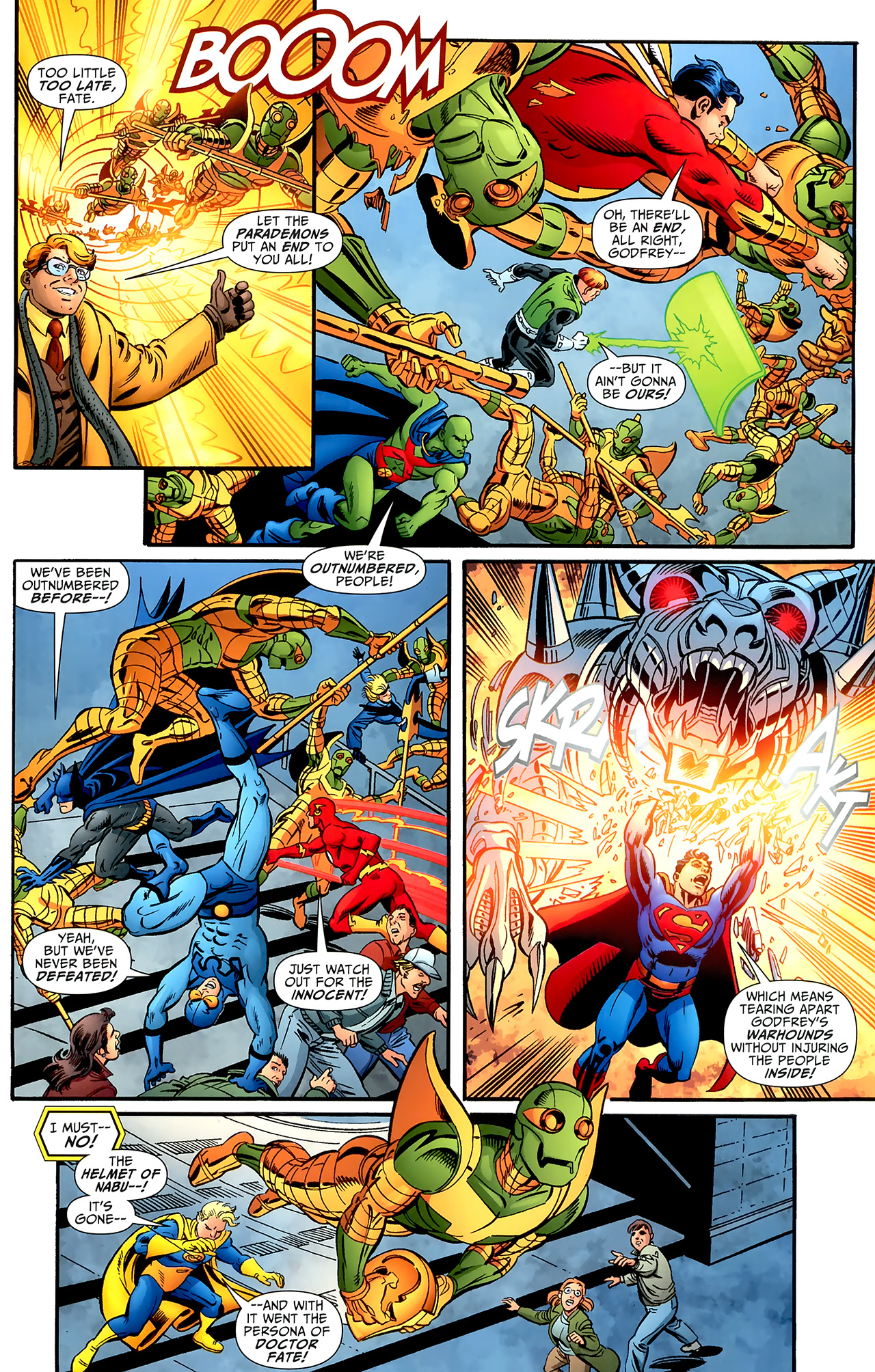 Read online DC Universe: Legacies comic -  Issue #6 - 20