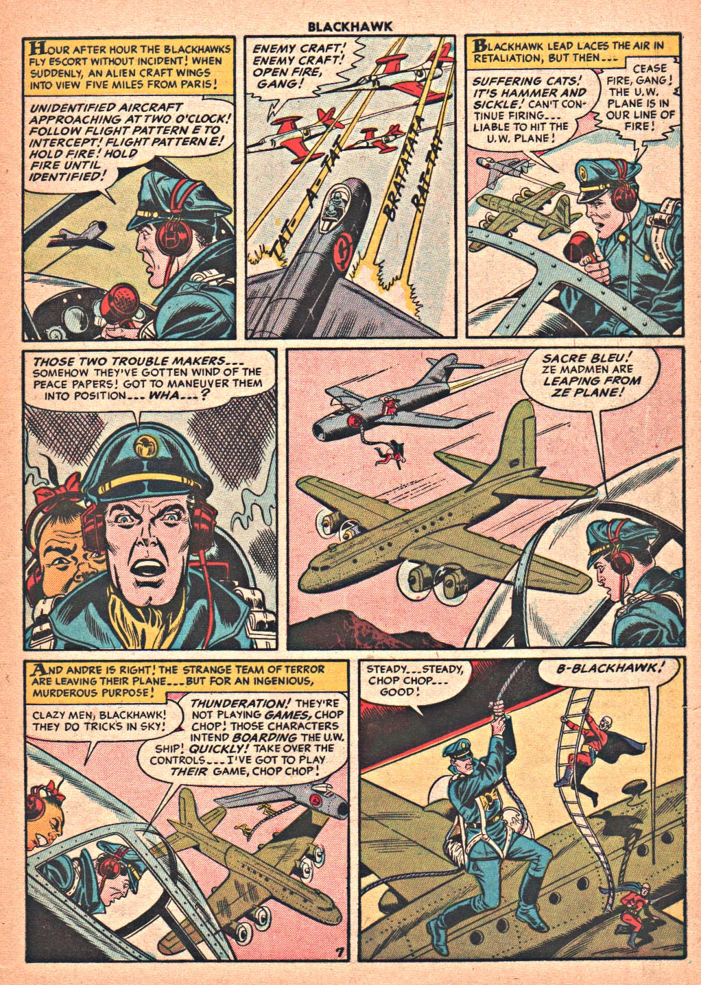 Read online Blackhawk (1957) comic -  Issue #83 - 9