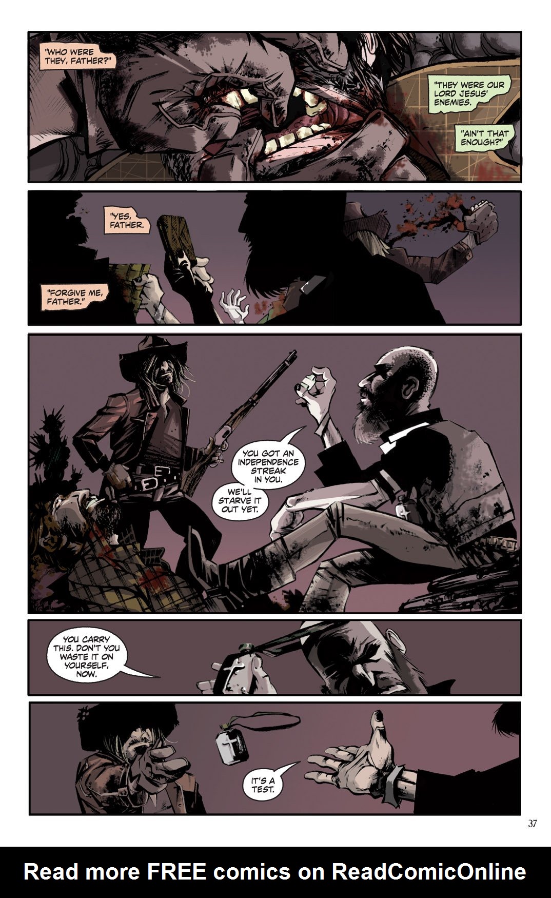 Read online Outlaw Territory comic -  Issue # TPB 2 (Part 1) - 37