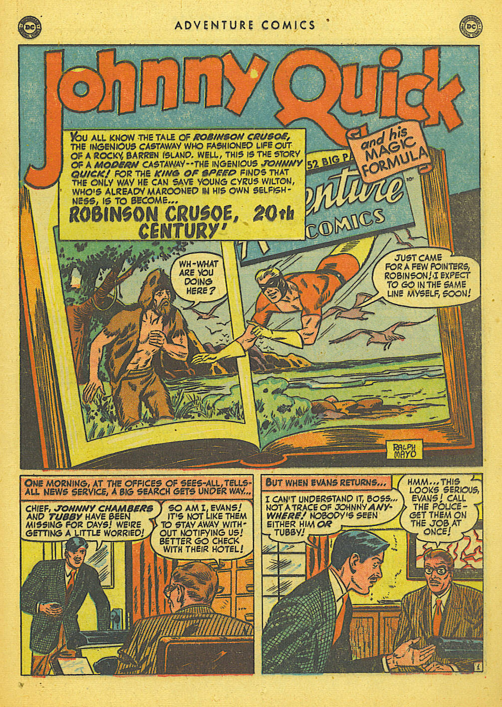 Read online Adventure Comics (1938) comic -  Issue #155 - 17
