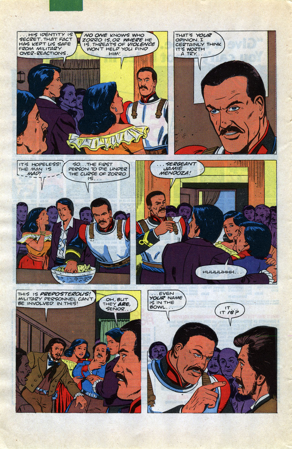 Read online Zorro (1990) comic -  Issue #5 - 10