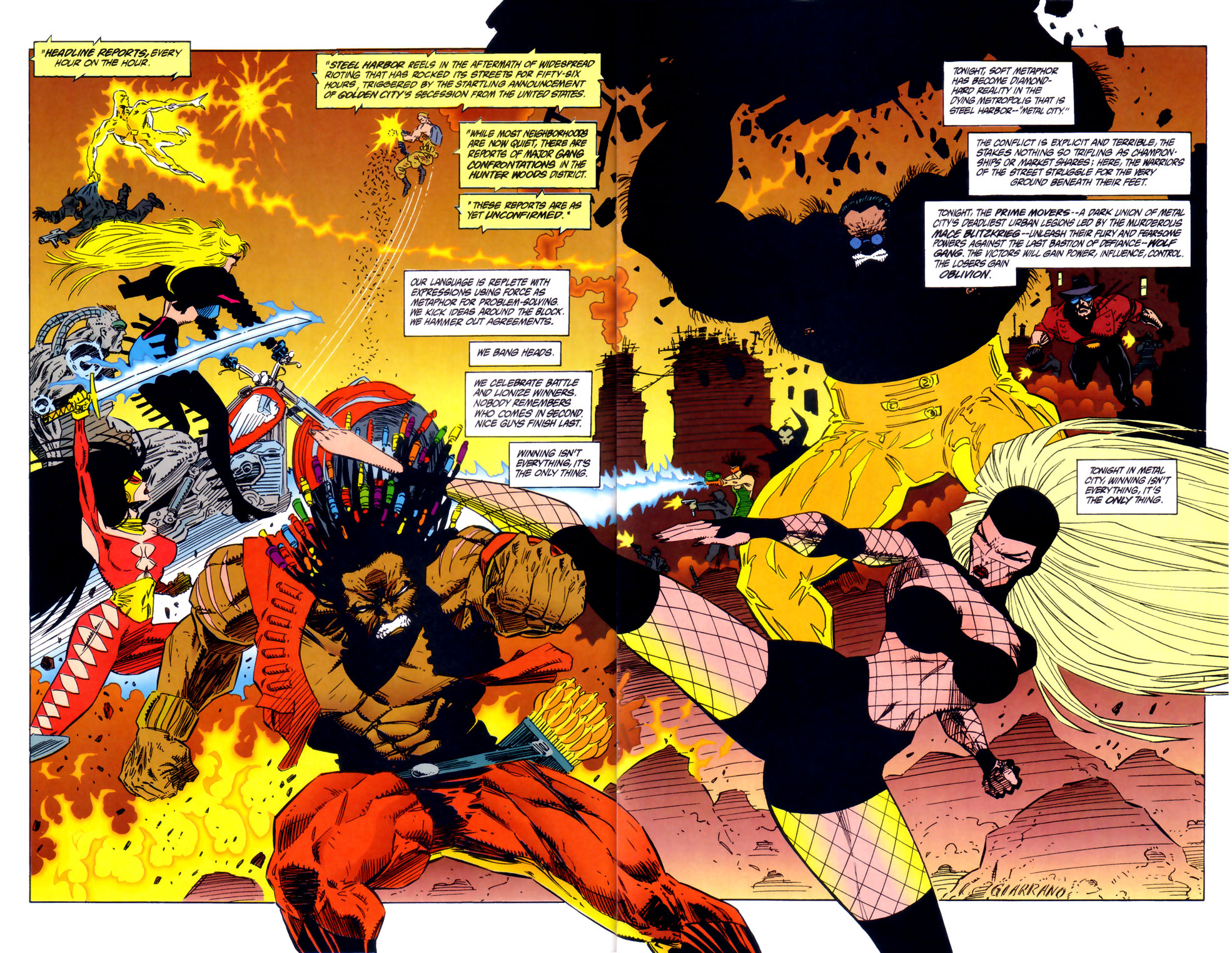 Comics' Greatest World: Steel Harbor Issue #4 #4 - English 6