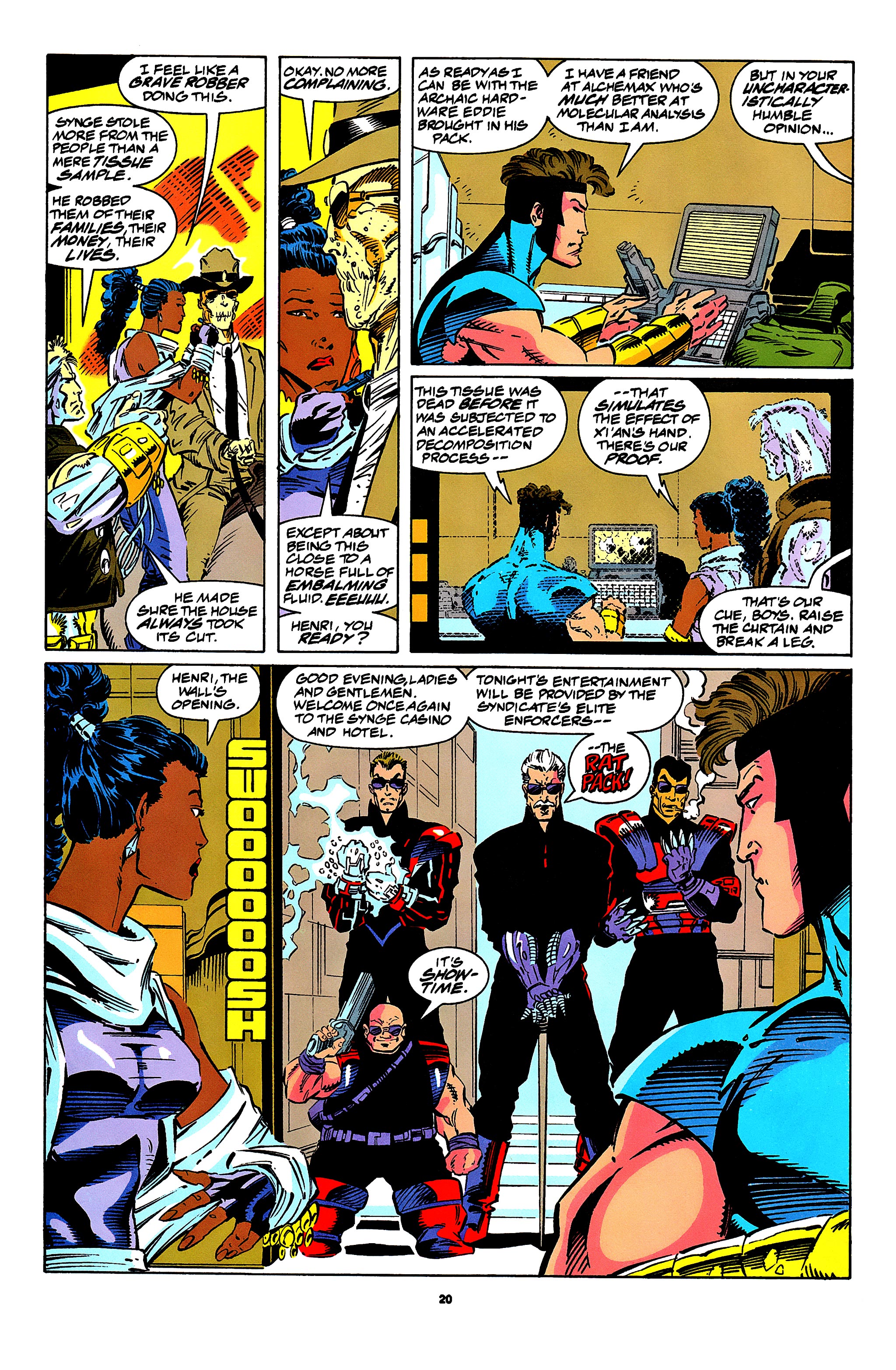 Read online X-Men 2099 comic -  Issue #2 - 22